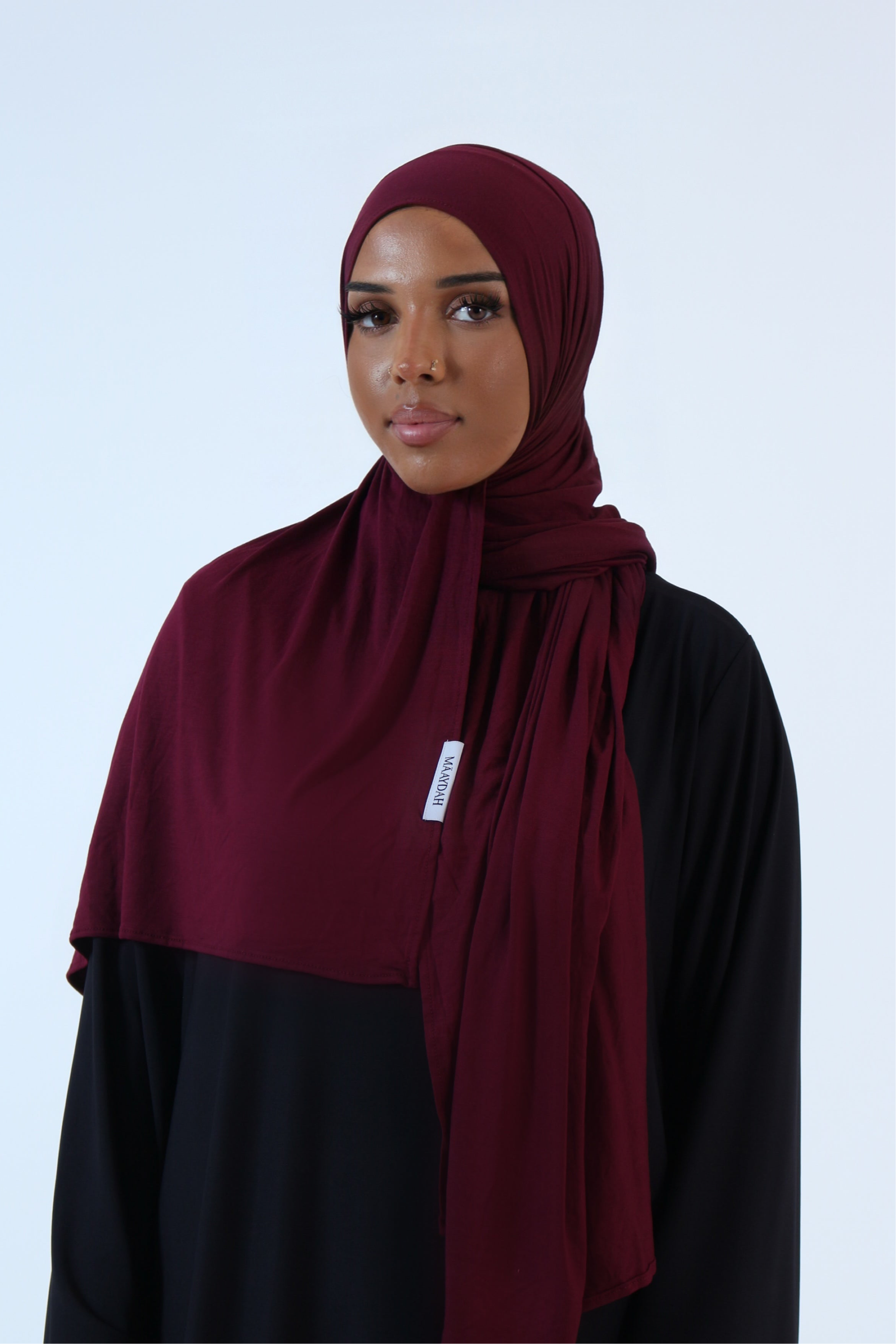 JERSEY BAMBOO BORDEAUX