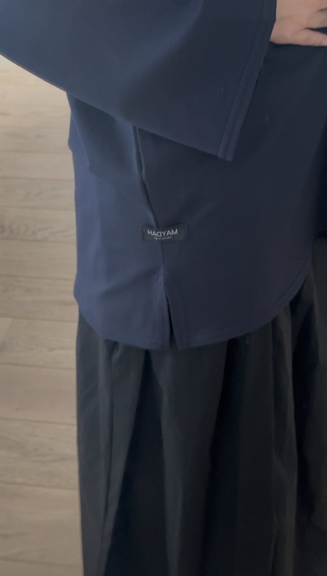 T-SHIRT MAAYDAH BLEU MARINE