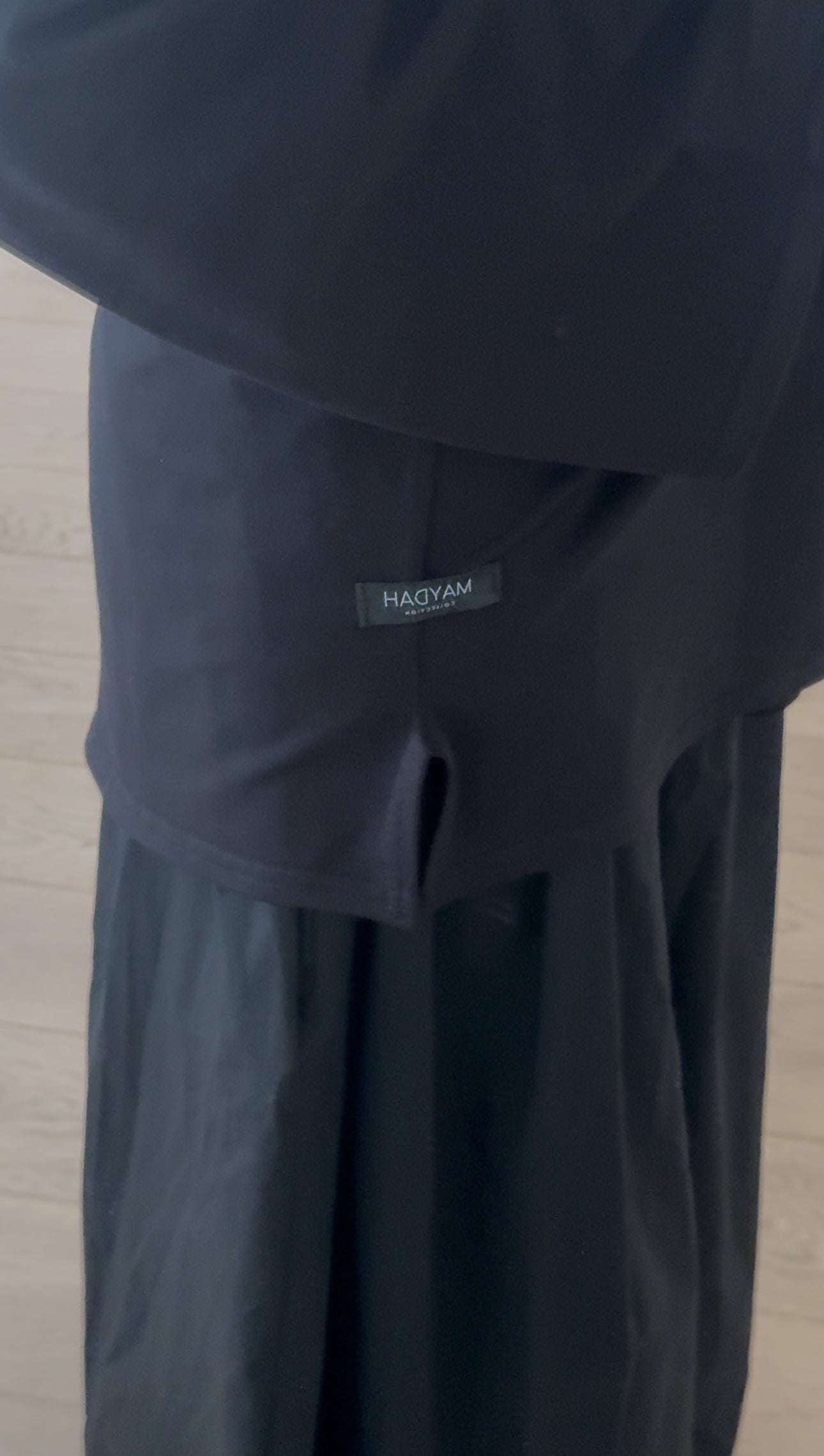 T-SHIRT MAAYDAH NOIR