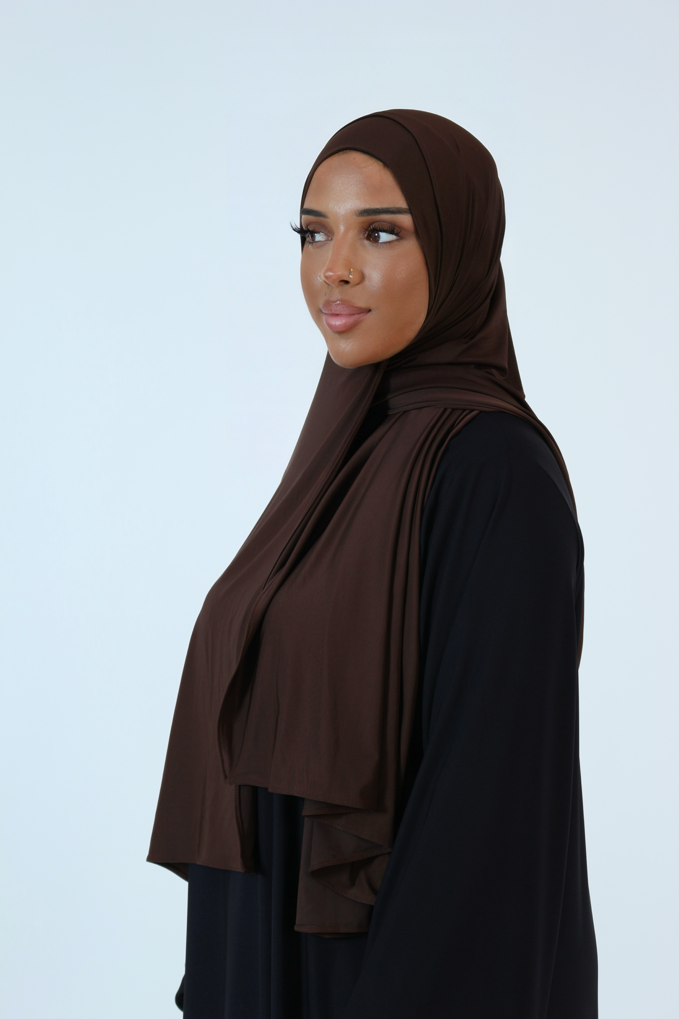 Liquid Jersey Dark Brown