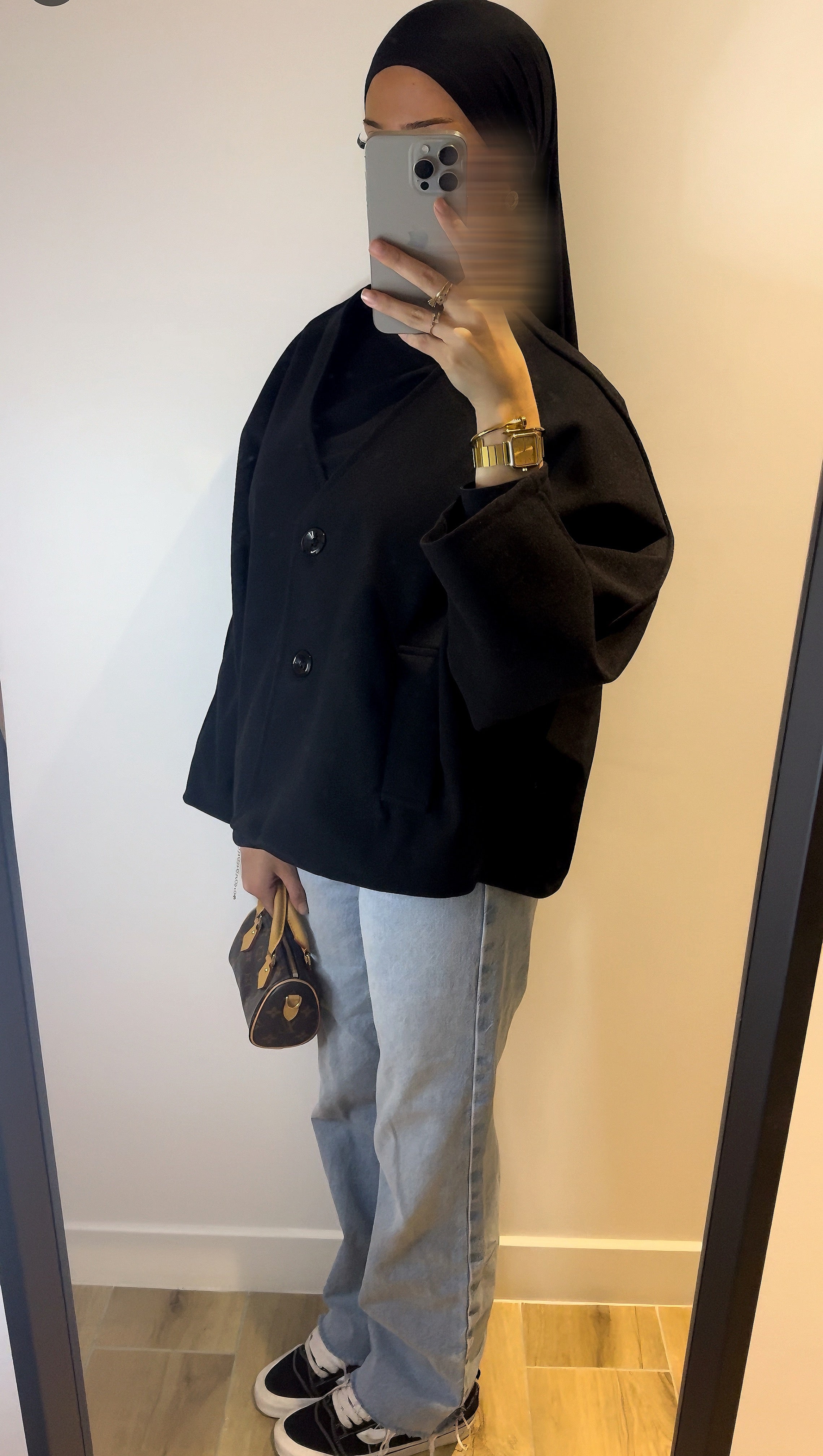 VESTE INSPI ZARA NOIRE