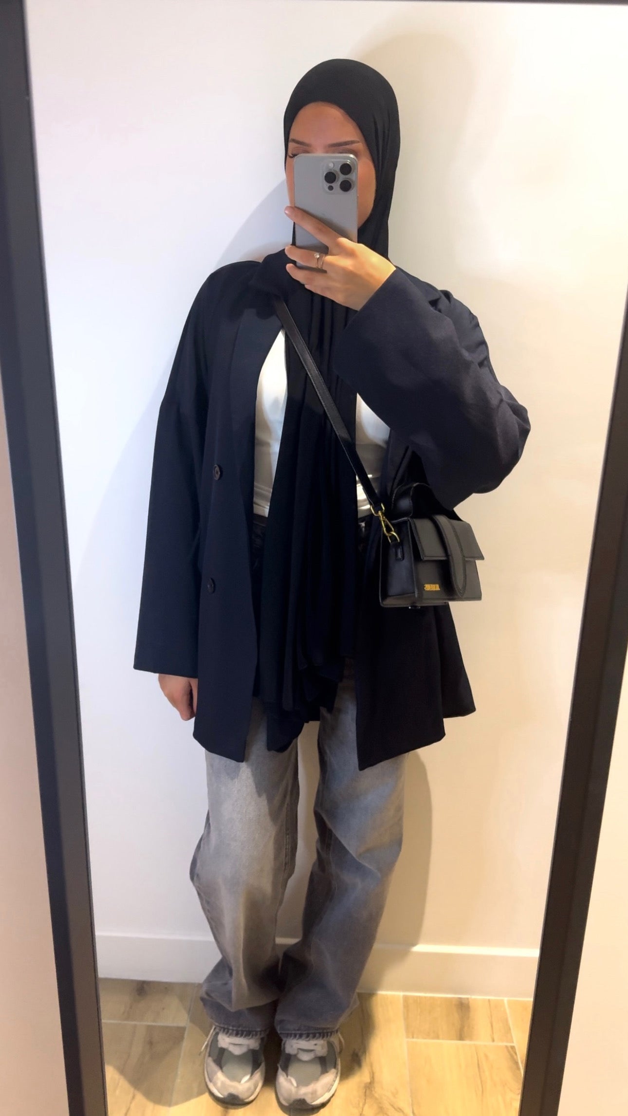 Blazer Oversize Bleu Marine