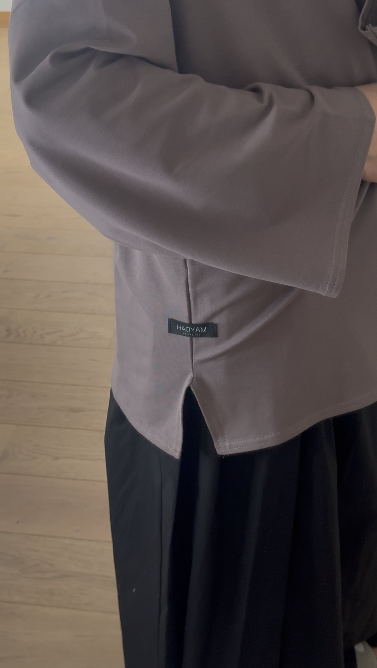 T-SHIRT MAAYDAH TAUPE