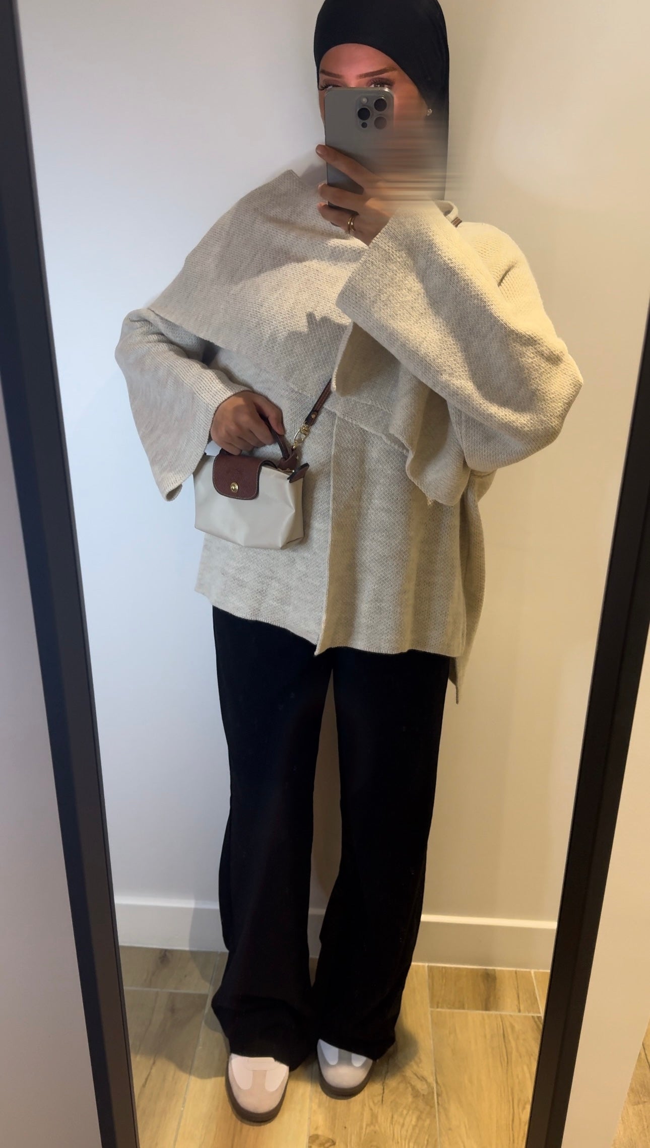 Pull à cape Inspi Zara Beige