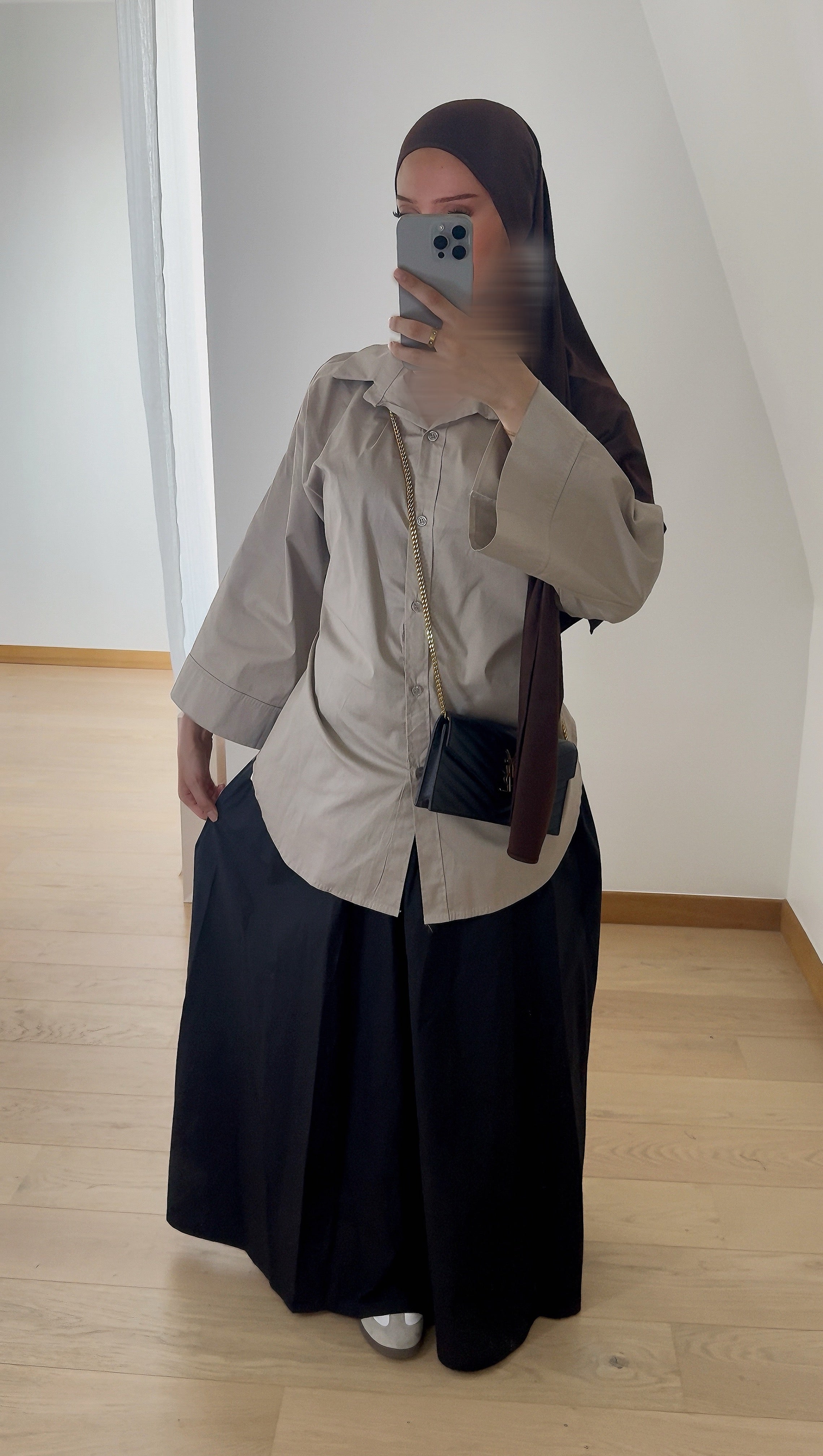 Chemise Longue Cintrée