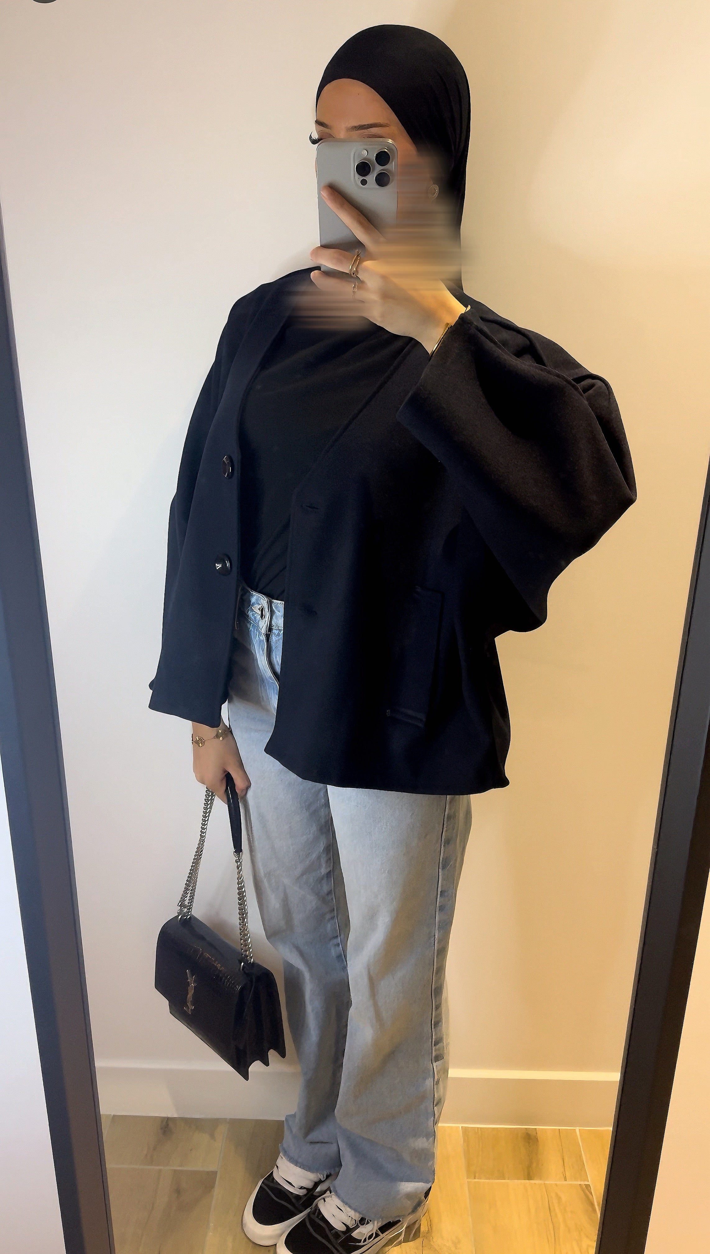 VESTE INSPI ZARA BLEU MARINE