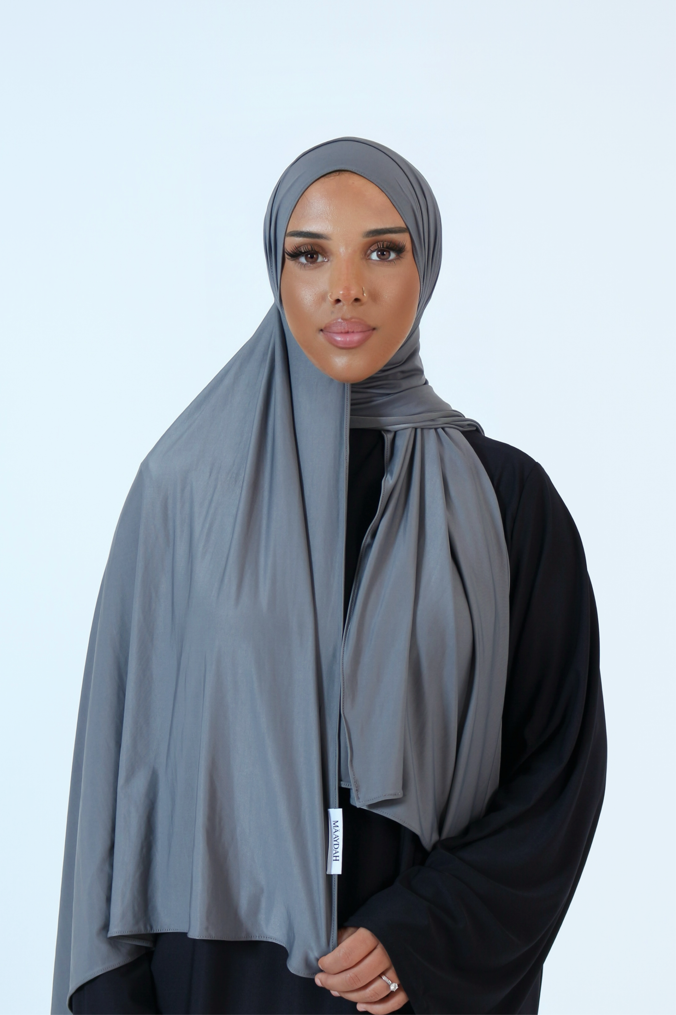 LIQUID JERSEY GRIS FONCÉ