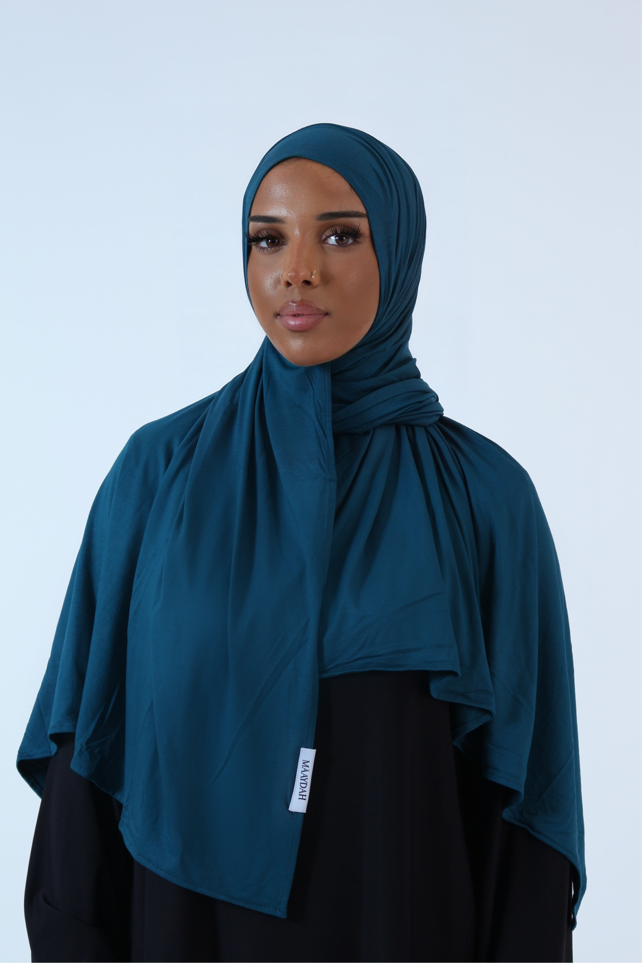 JERSEY BAMBOO BLEU CANARD