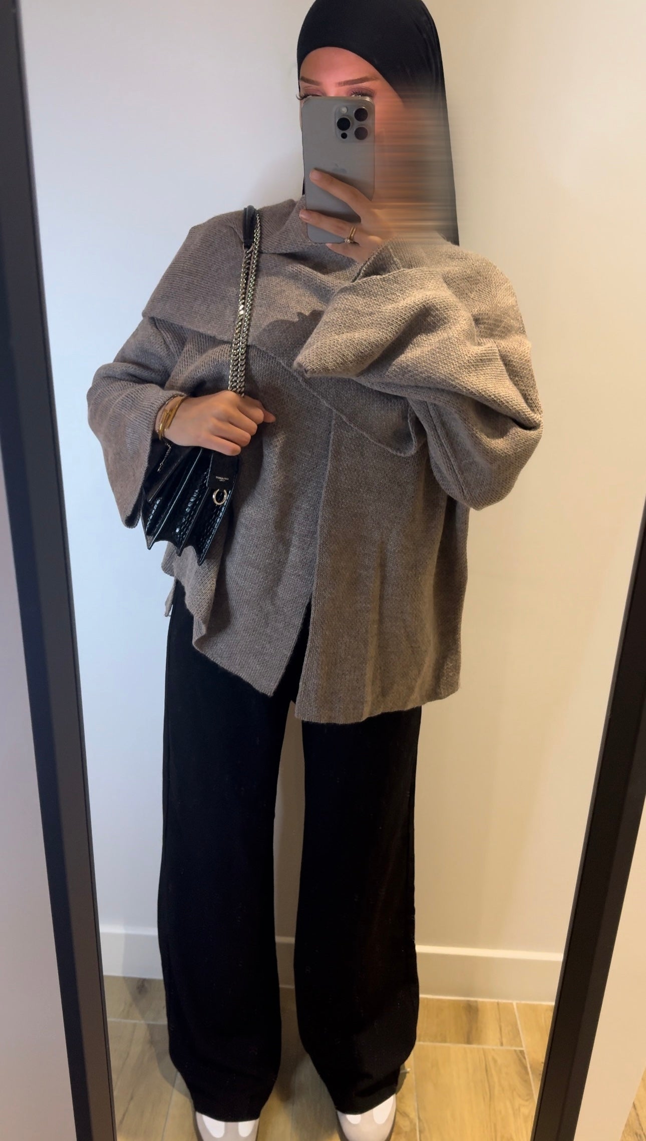 Pull à cape Inspi Zara Taupe