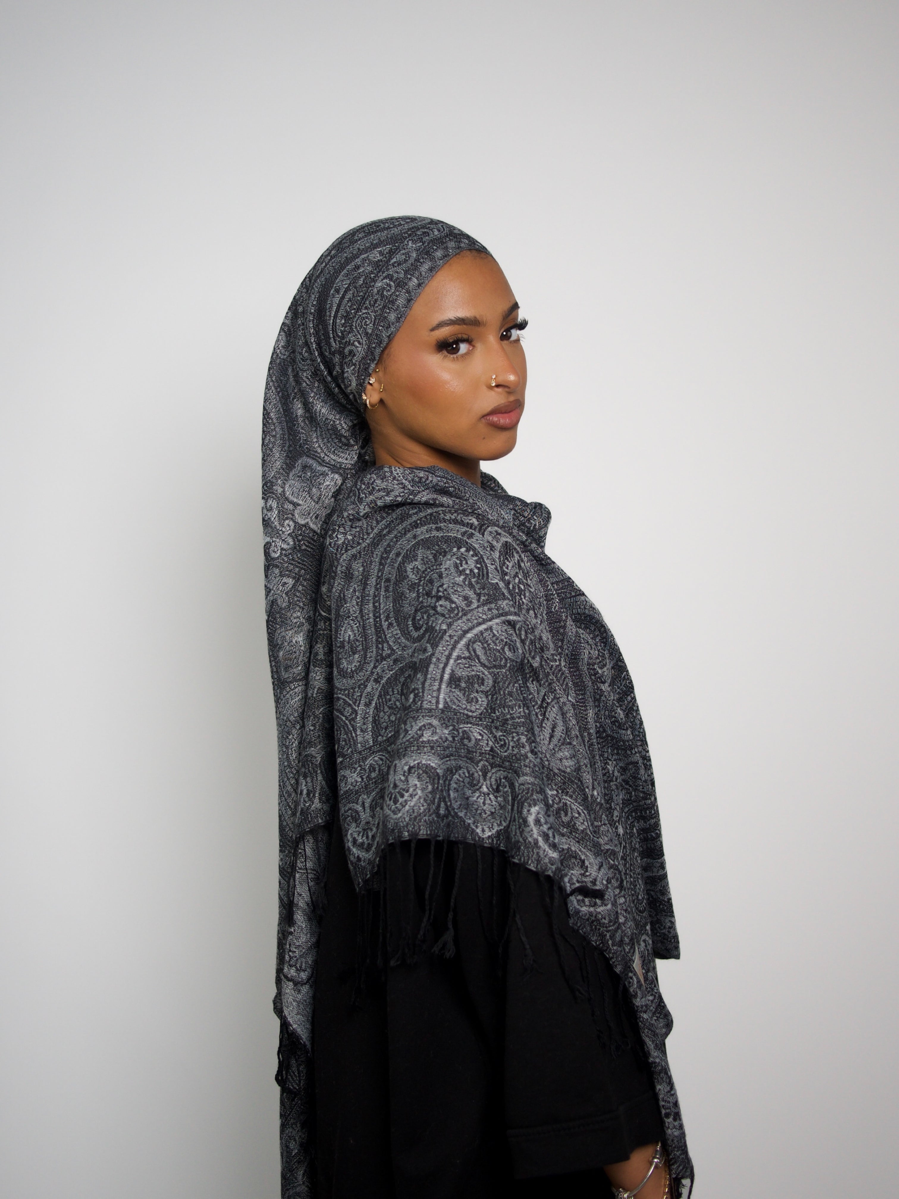 Pashmina Noir
