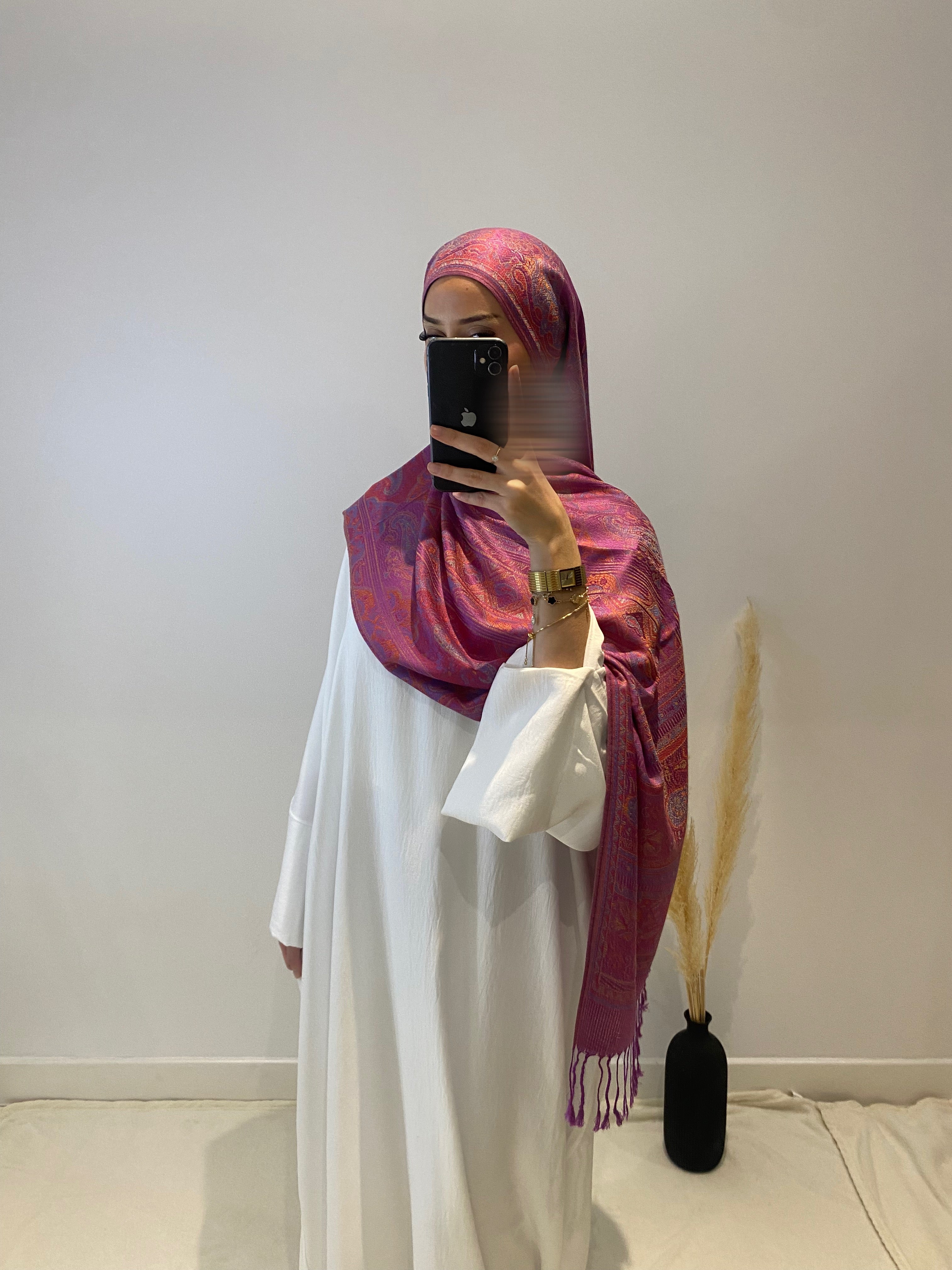 Pashmina Rose-Violet