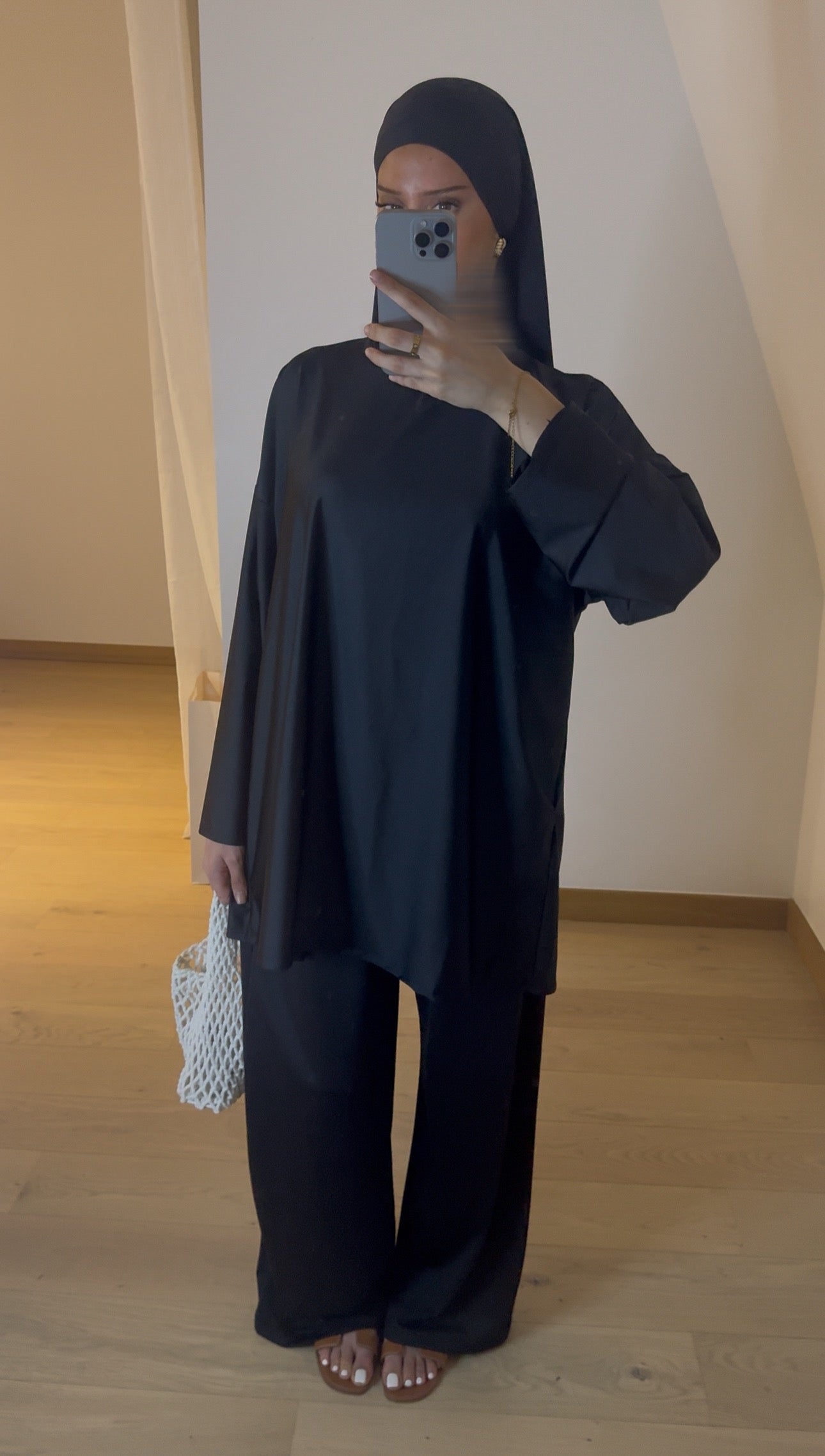 Burkini Simple 2 pièces Noir