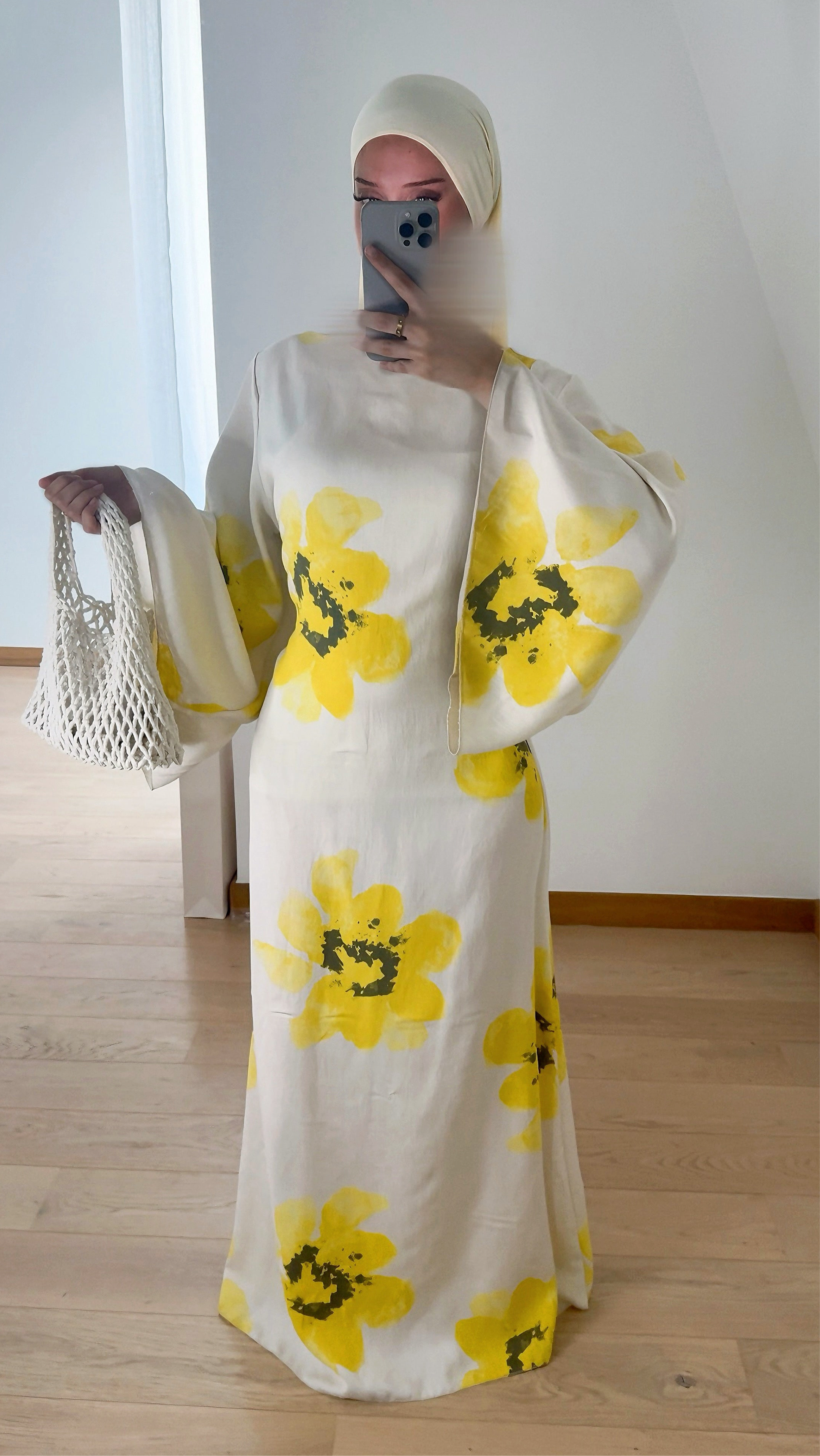 Robe Florale Jaune