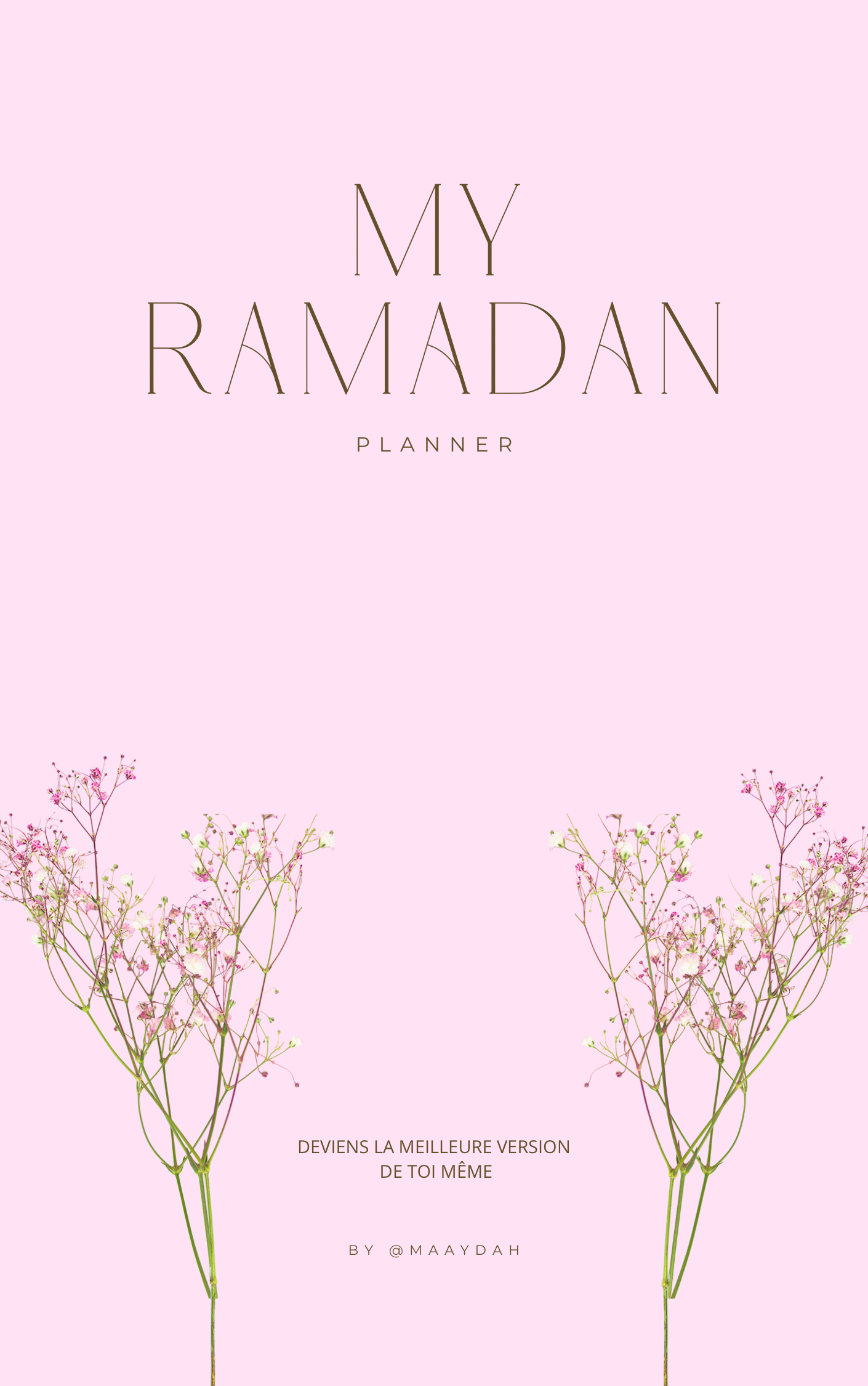 RAMADAN PLANNER NUMÉRIQUE 2025