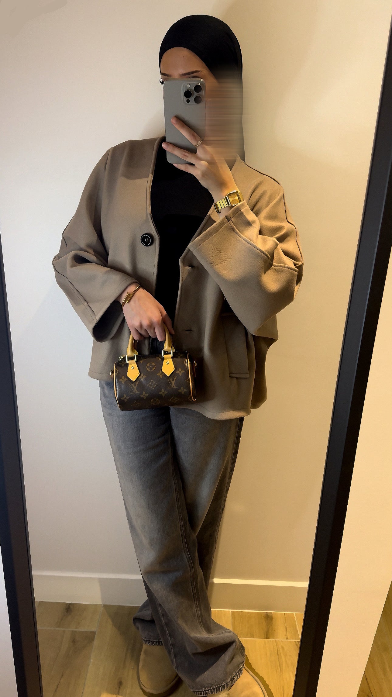 VESTE INSPI ZARA TAUPE