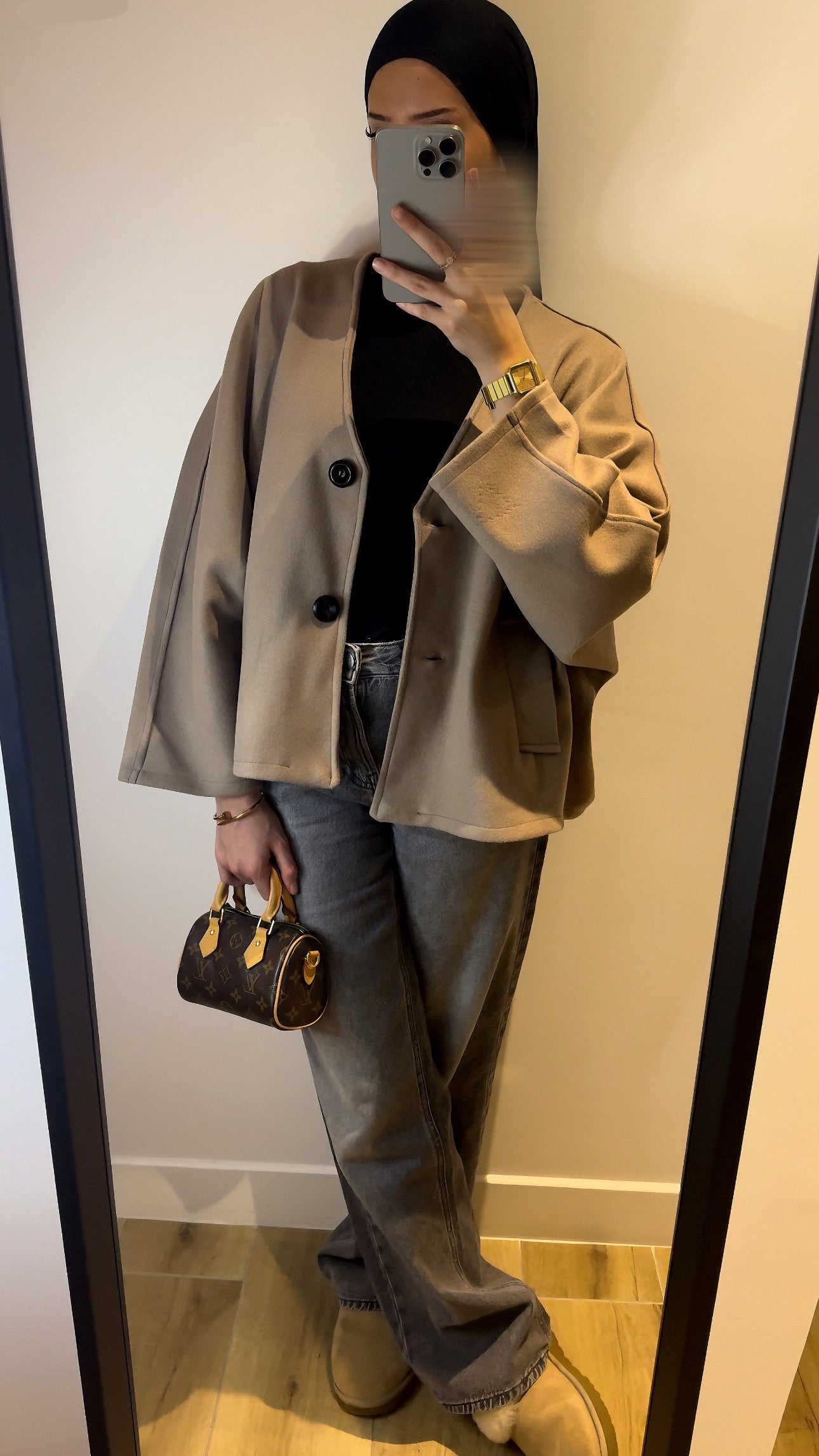 VESTE INSPI ZARA TAUPE