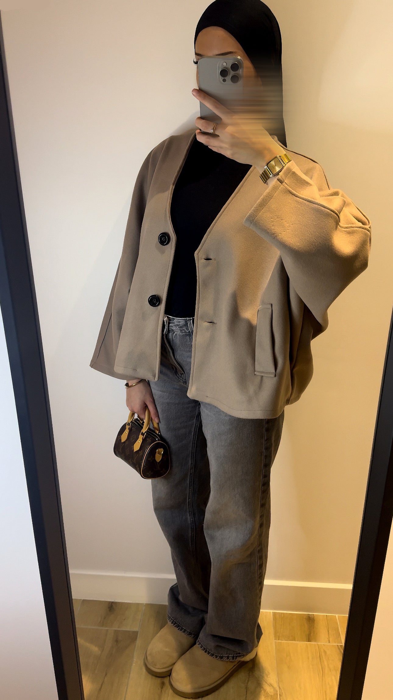 VESTE INSPI ZARA TAUPE