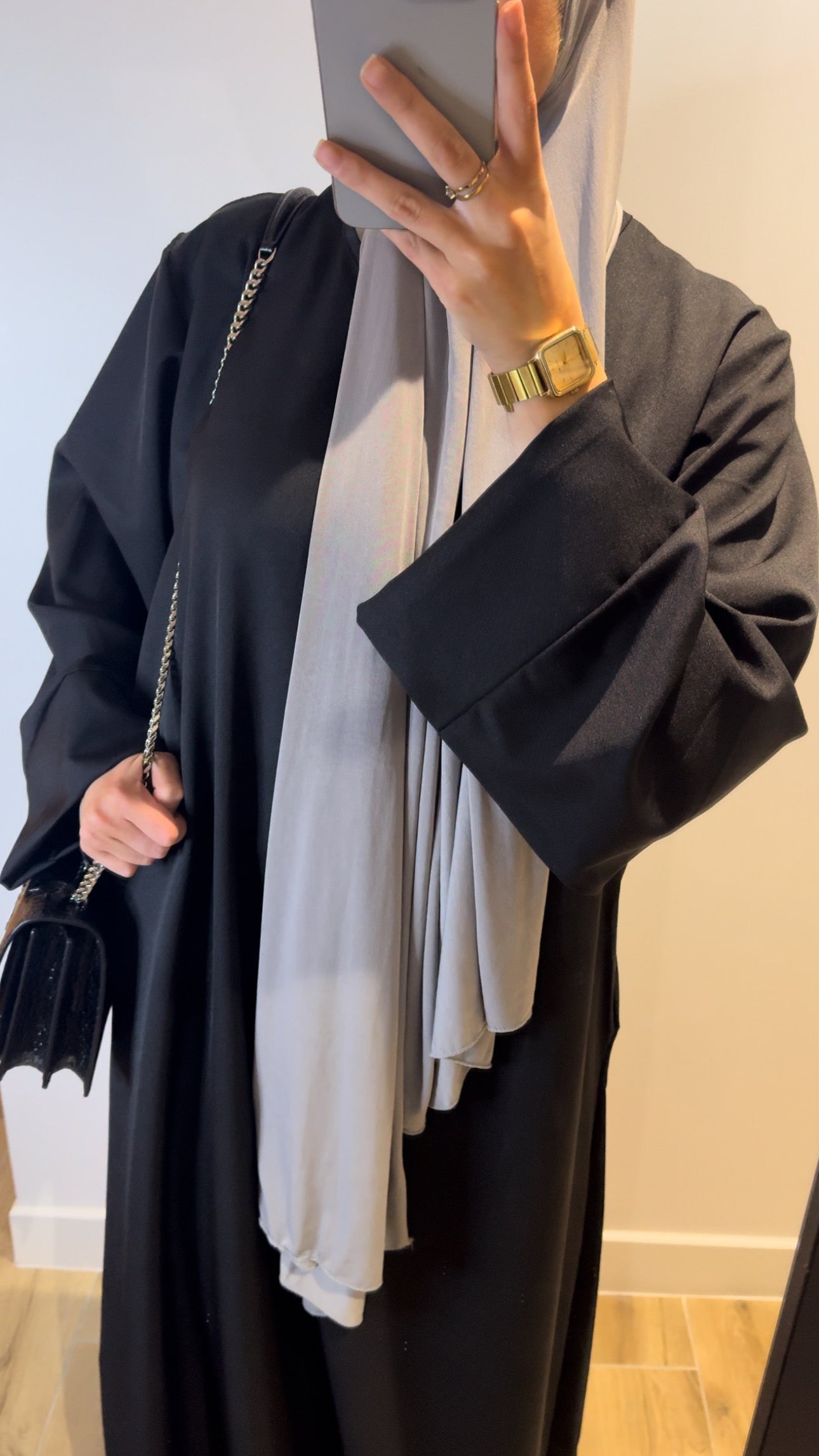 Abaya Poche Noire