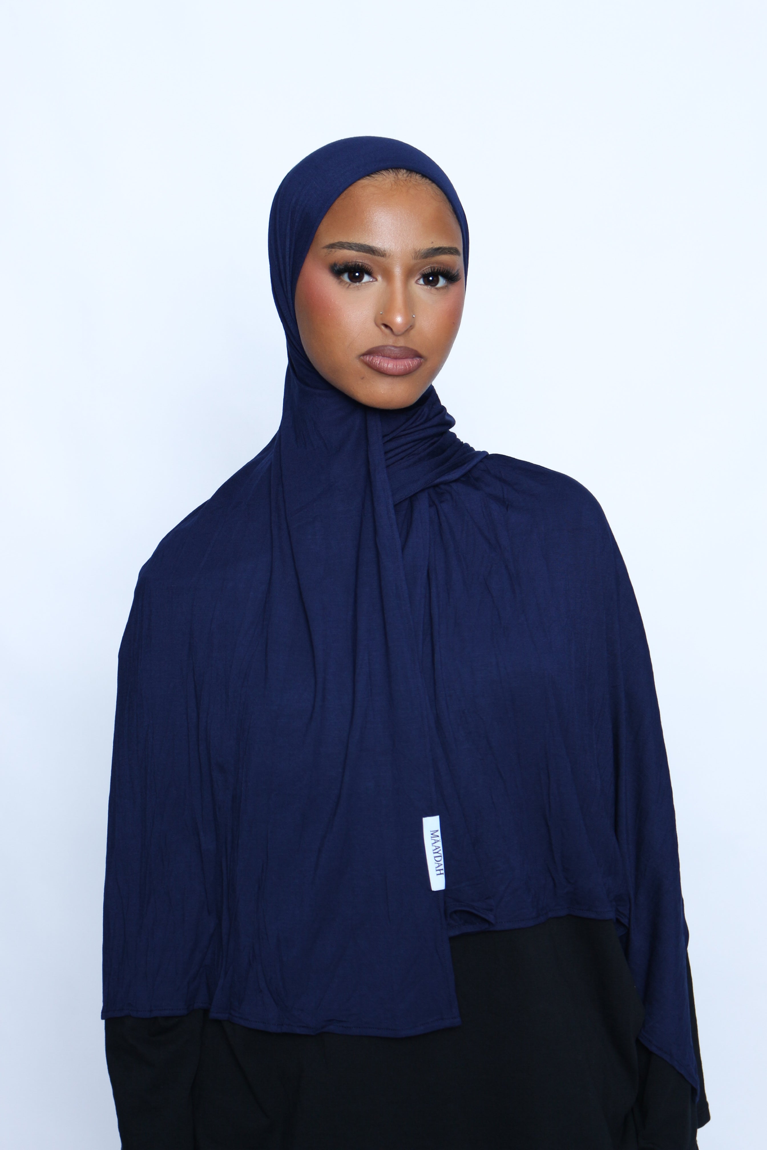 JERSEY BAMBOO BLEU MARINE