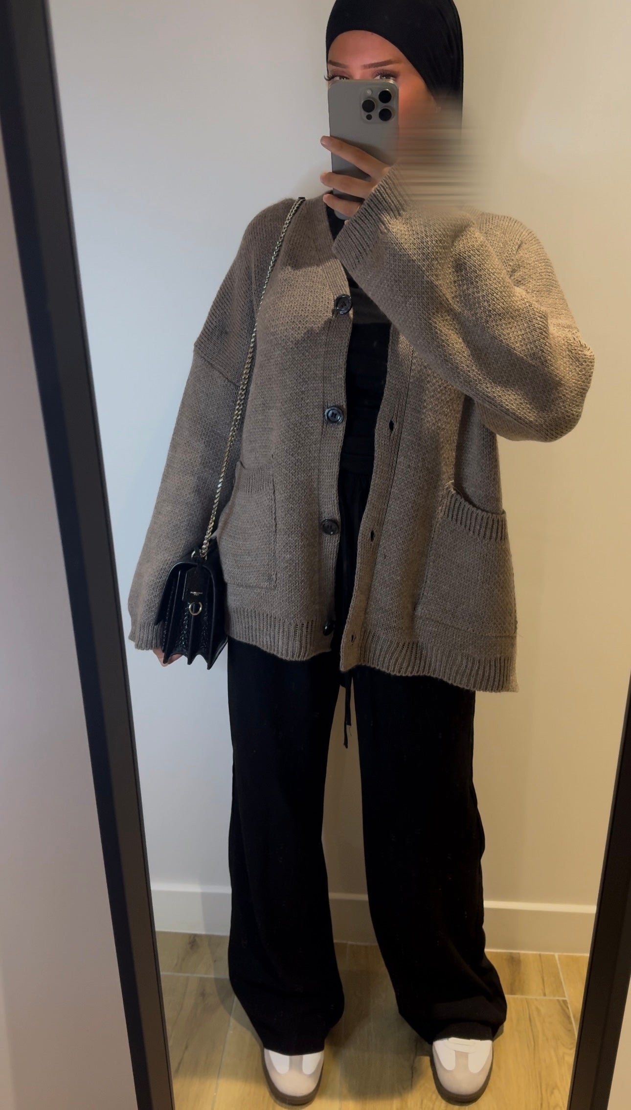 Cardigan Taupe