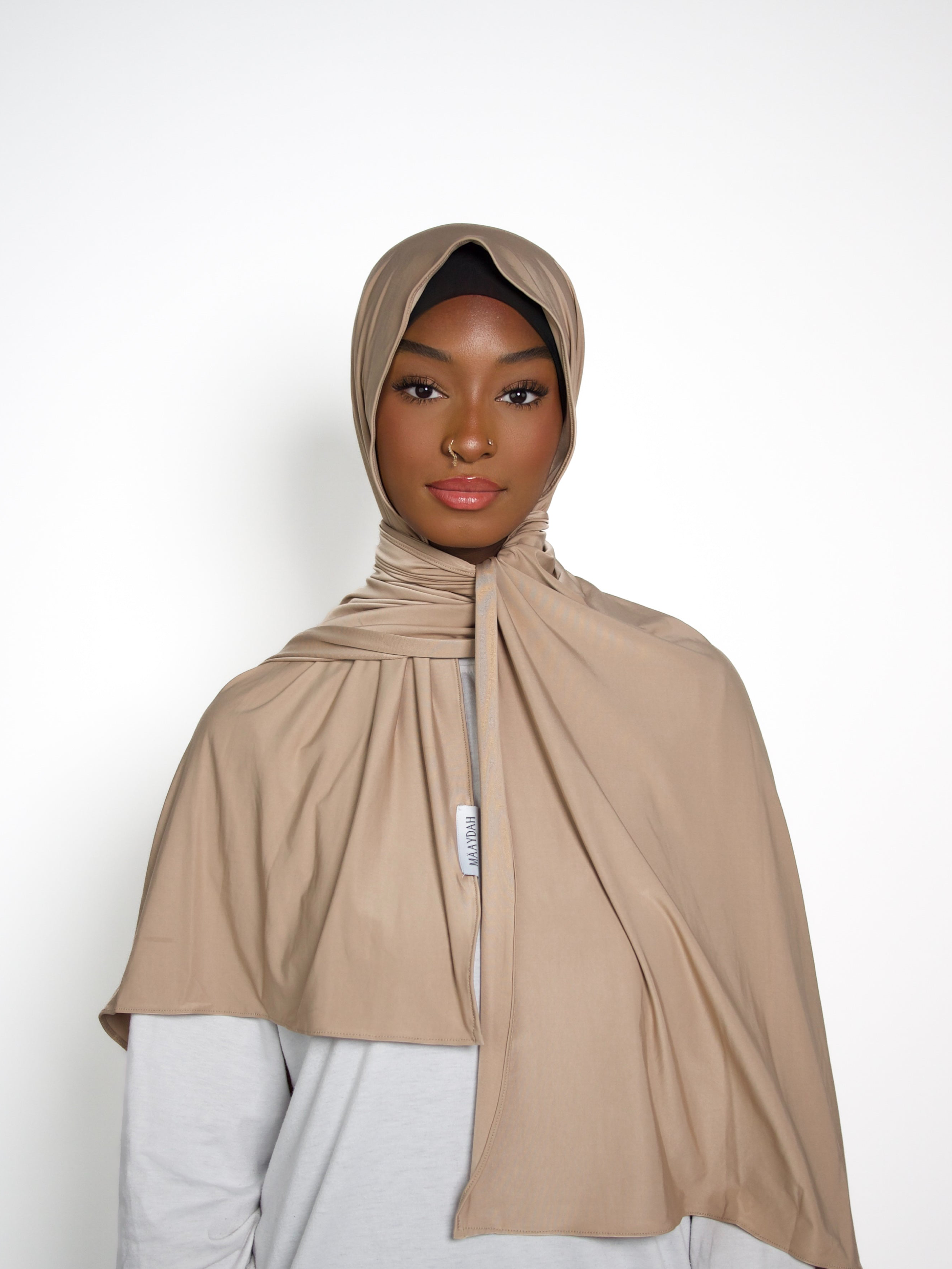 Liquid Jersey Taupe