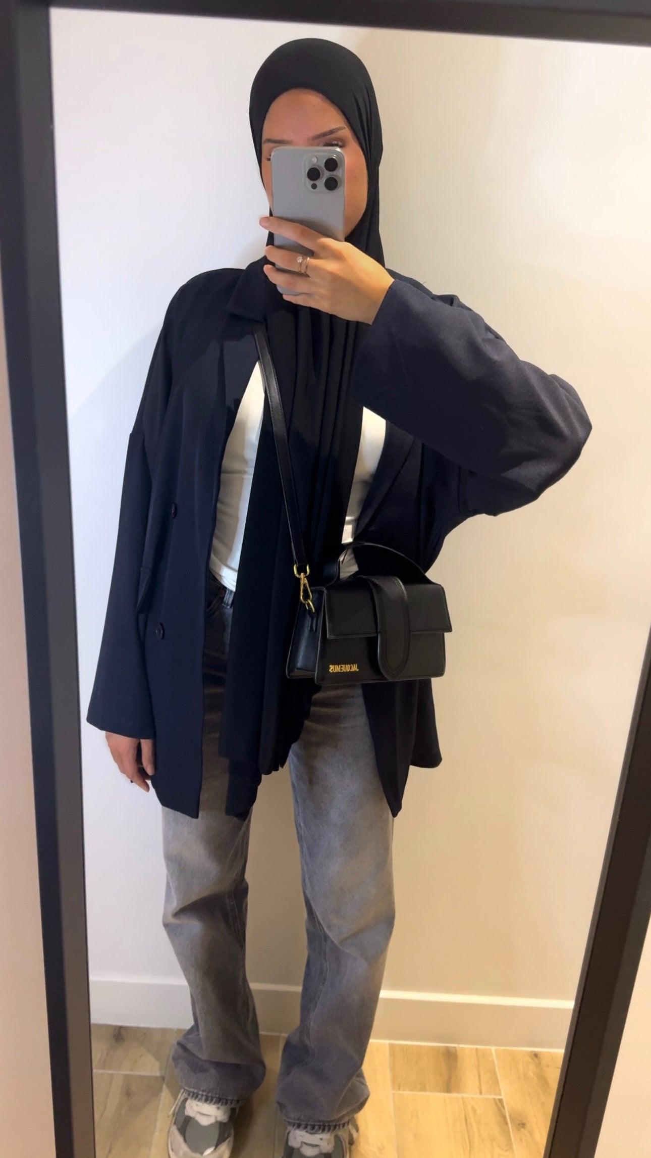 Blazer Oversize Bleu Marine