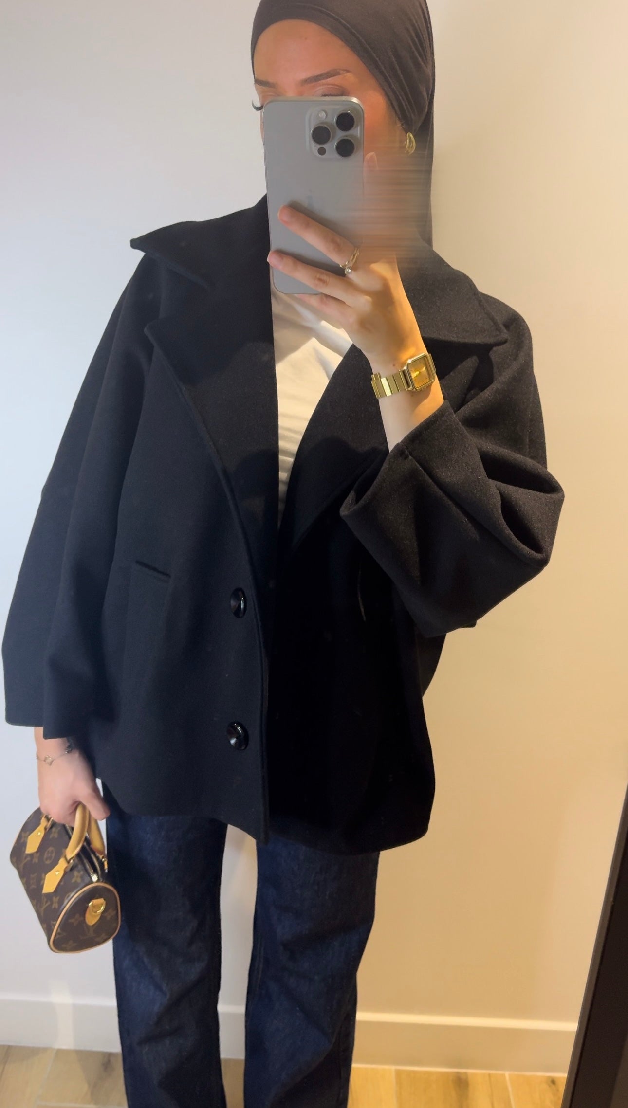 Manteau Inspi Zara Noir