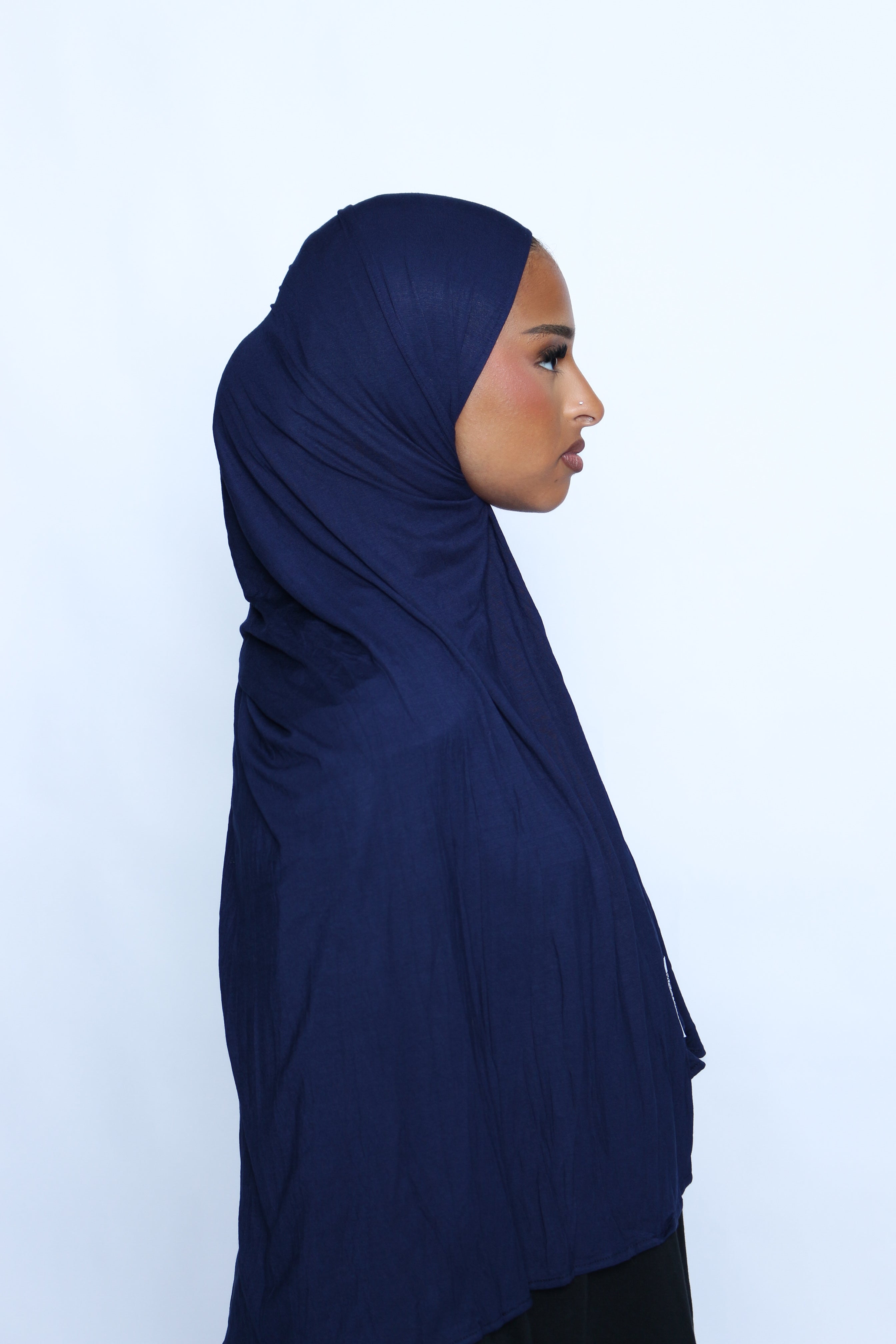 JERSEY BAMBOO BLEU MARINE