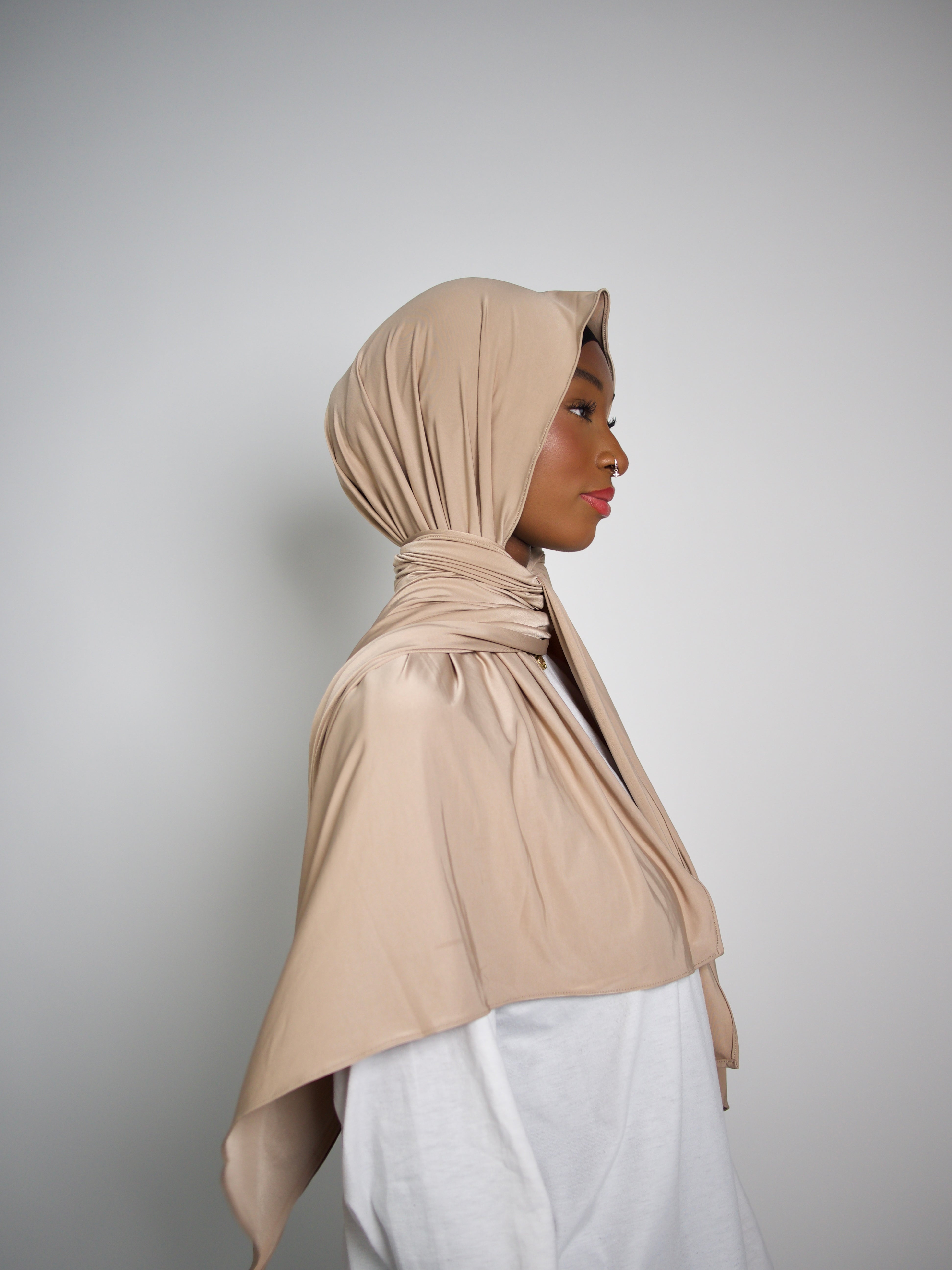 Liquid Jersey Taupe