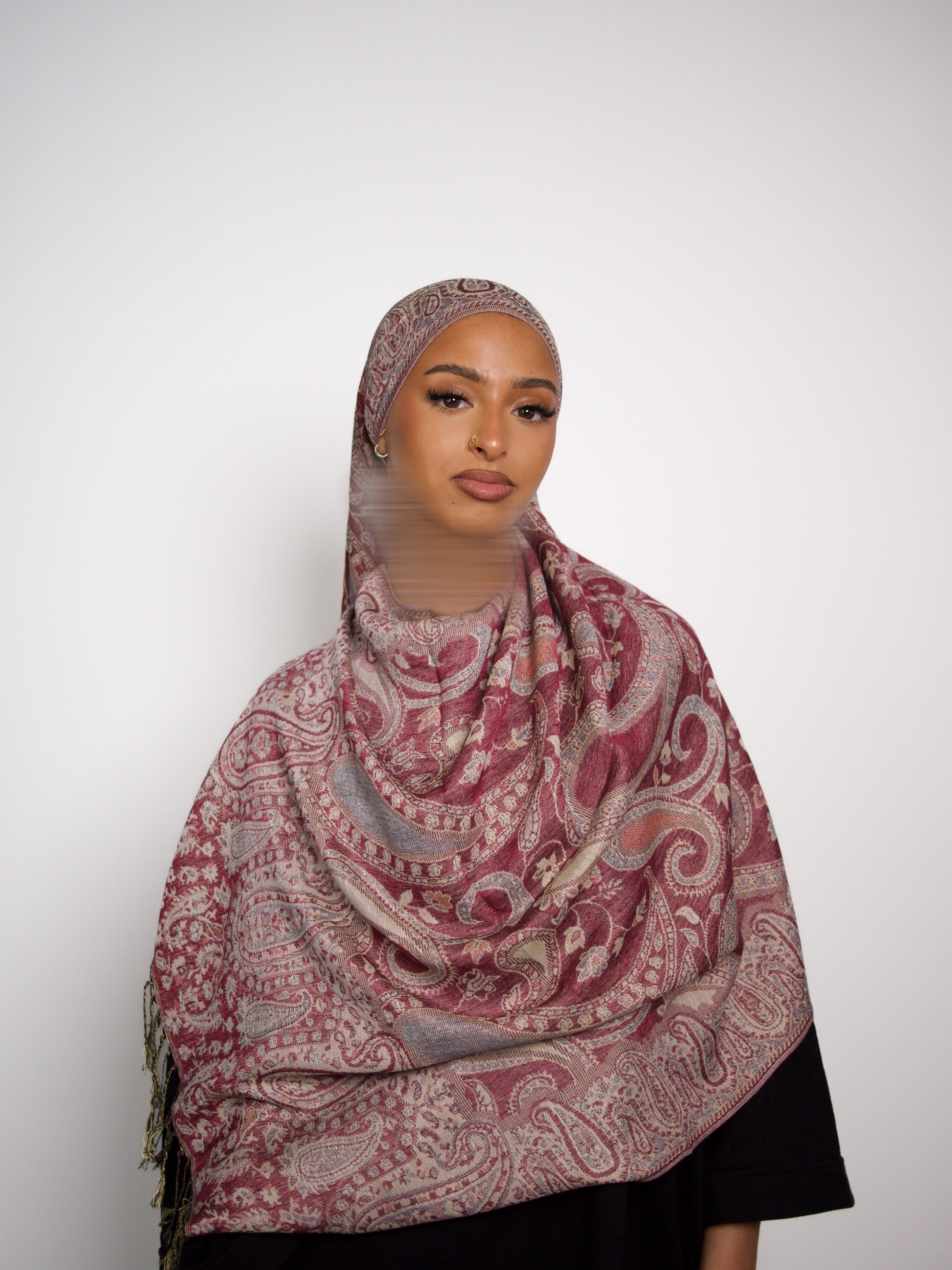 Pashmina Bordeaux