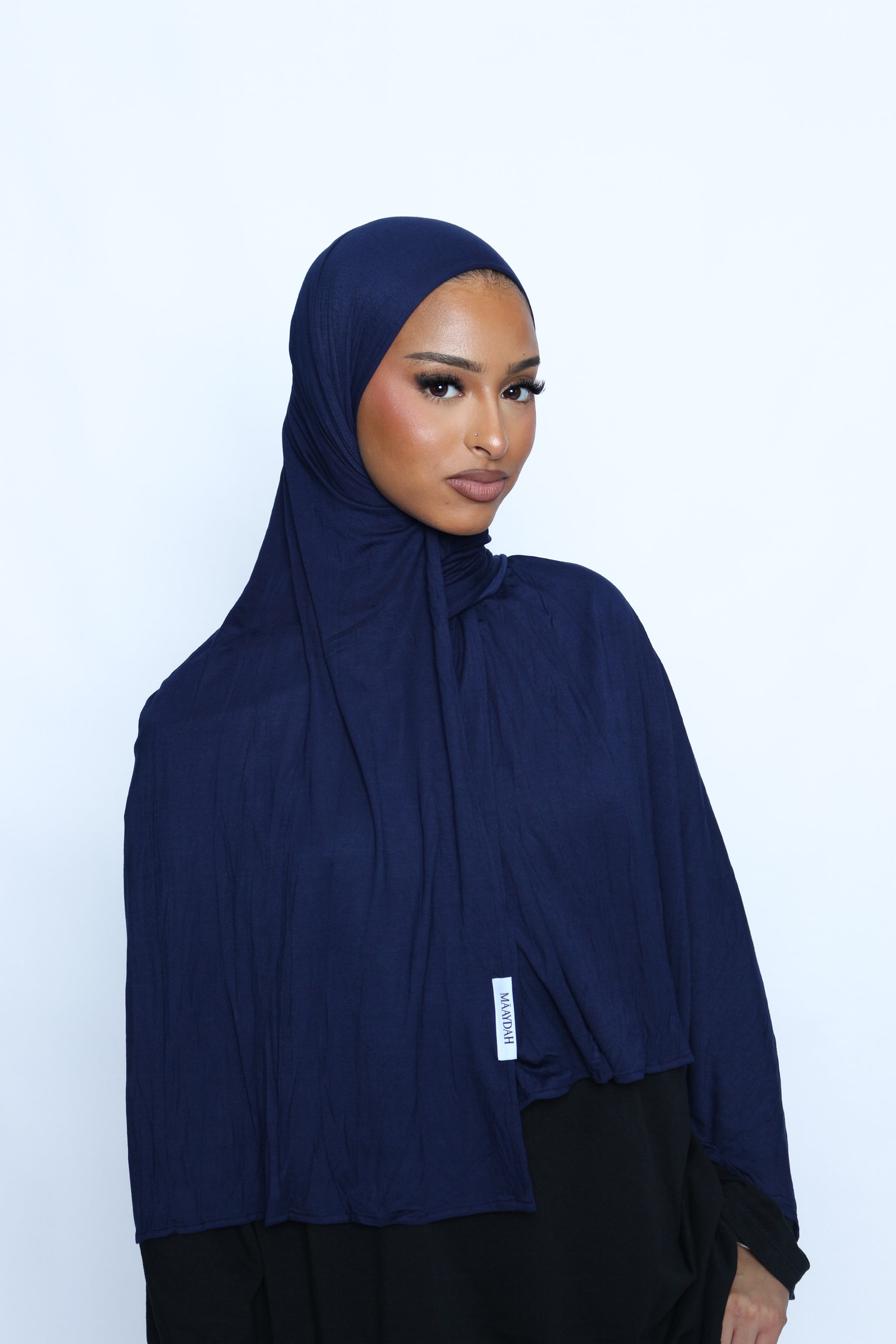 JERSEY BAMBOO BLEU MARINE