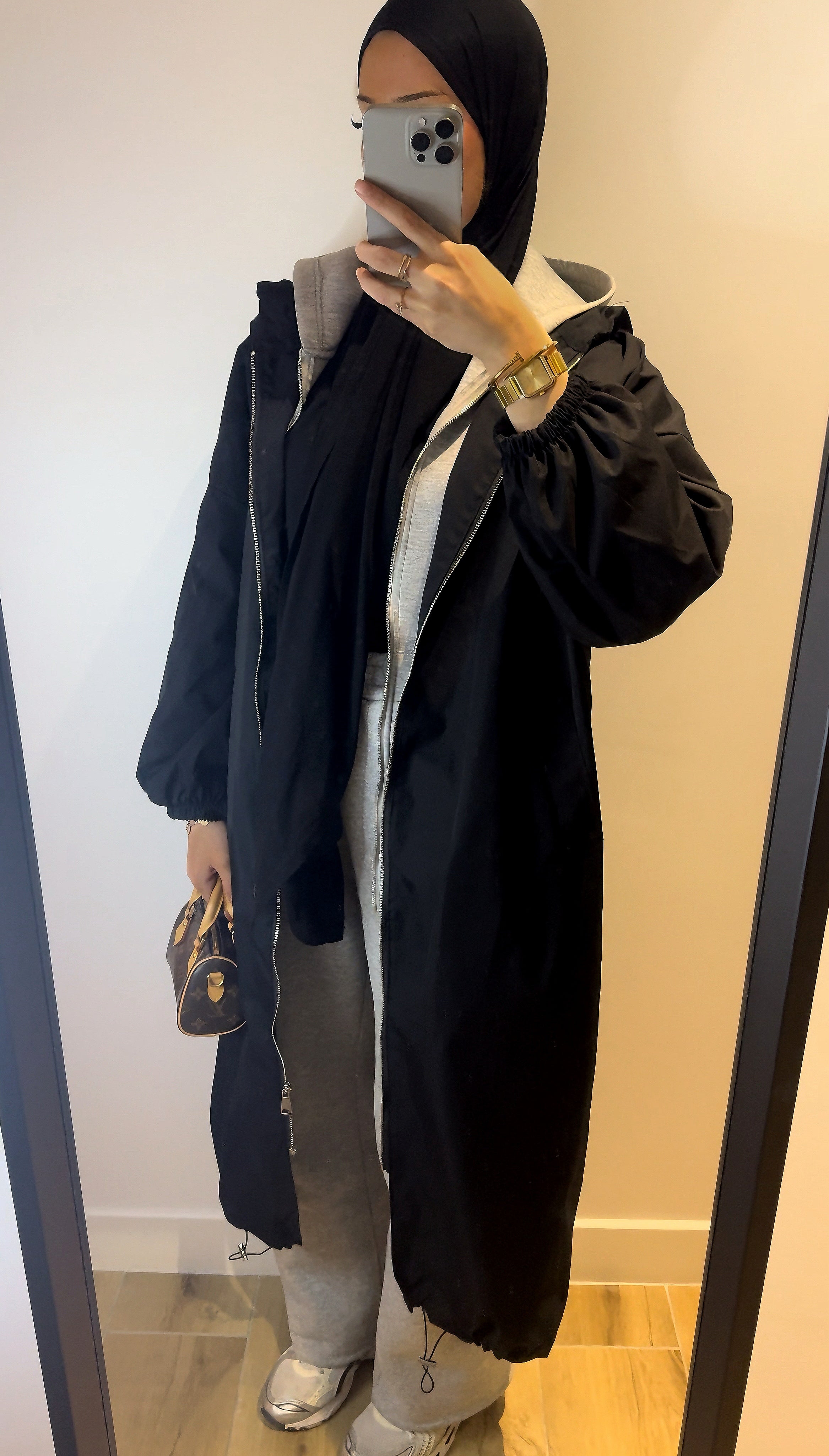 Parka Longue Noire