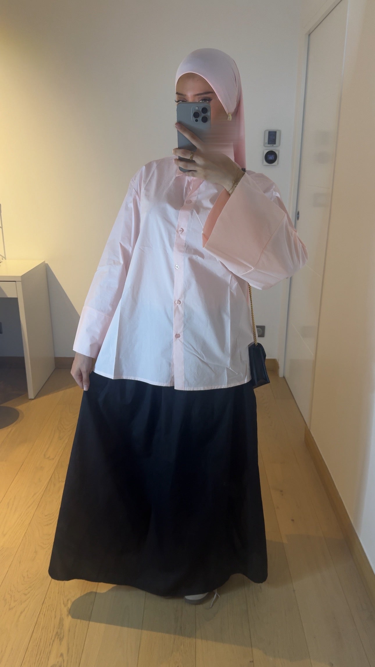 Chemise Leya Rose