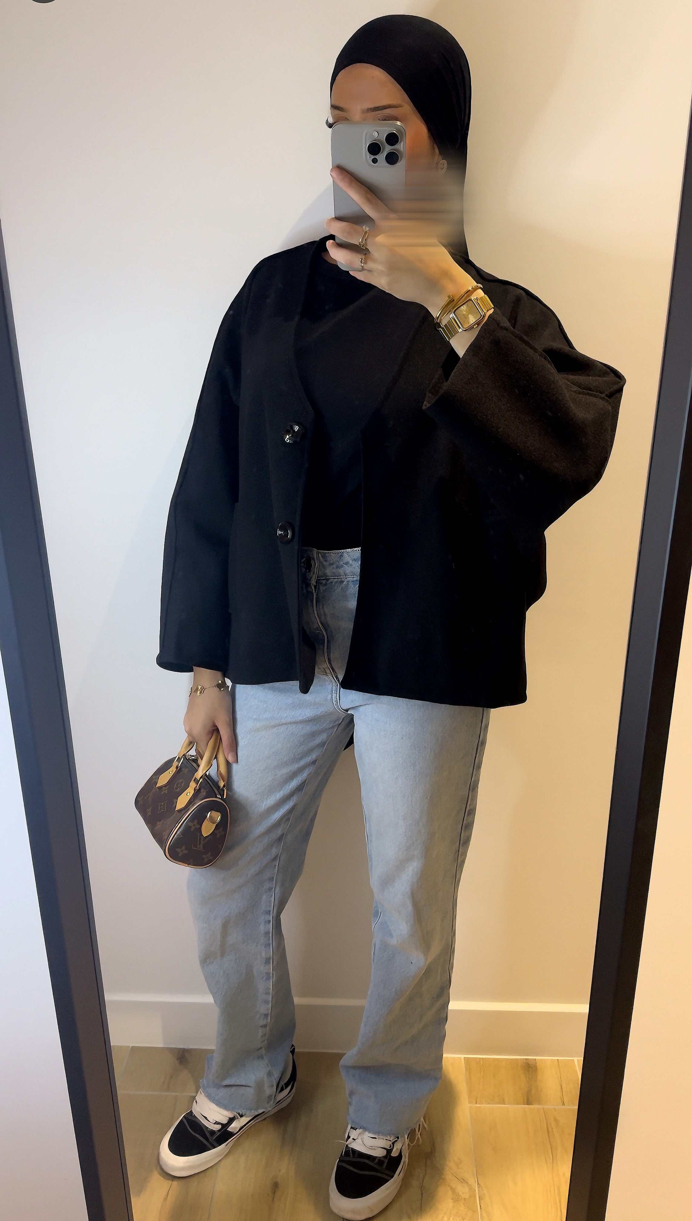 VESTE INSPI ZARA NOIRE