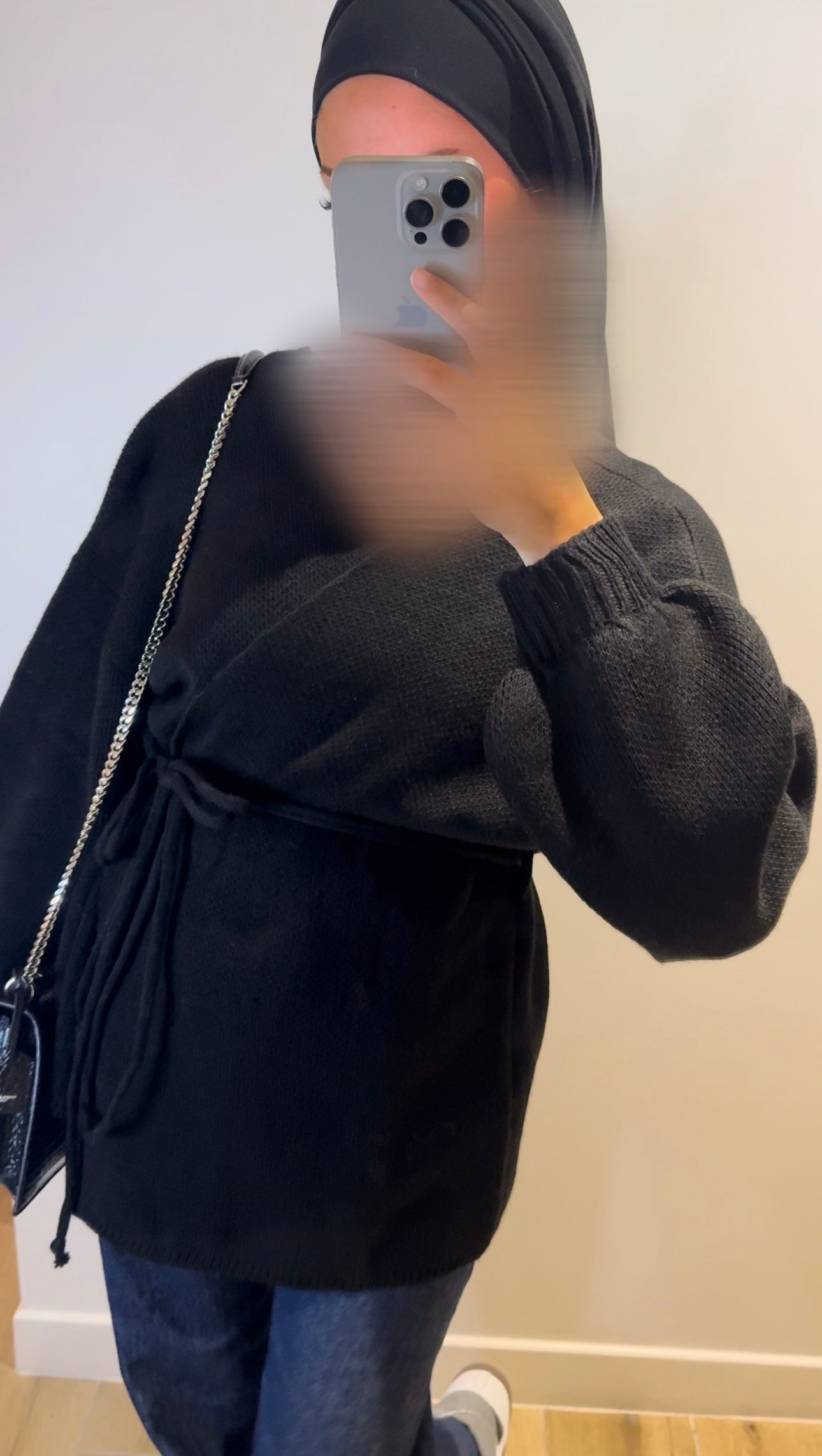 Gilet Mina Noir