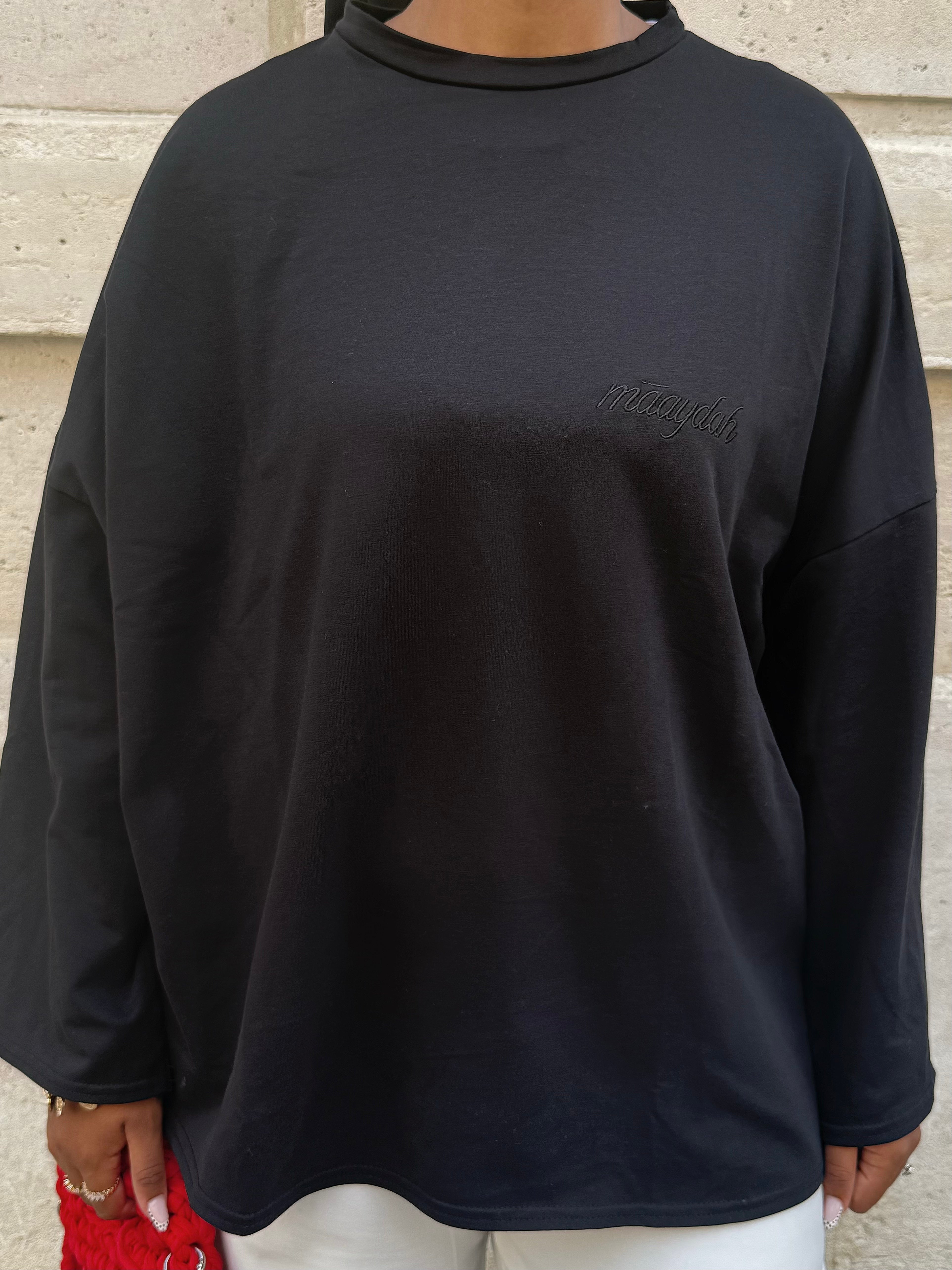 T-SHIRT SIGNATURE NOIR