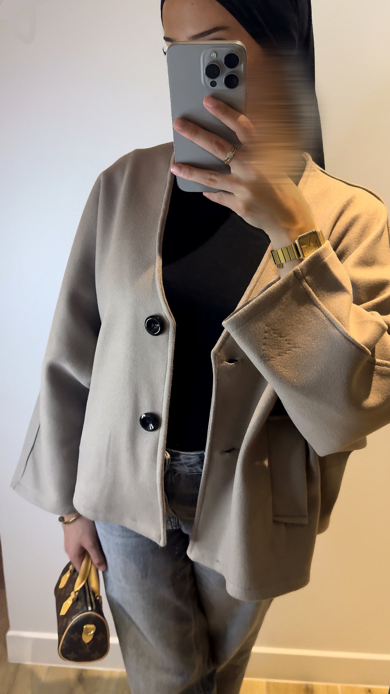 VESTE INSPI ZARA TAUPE