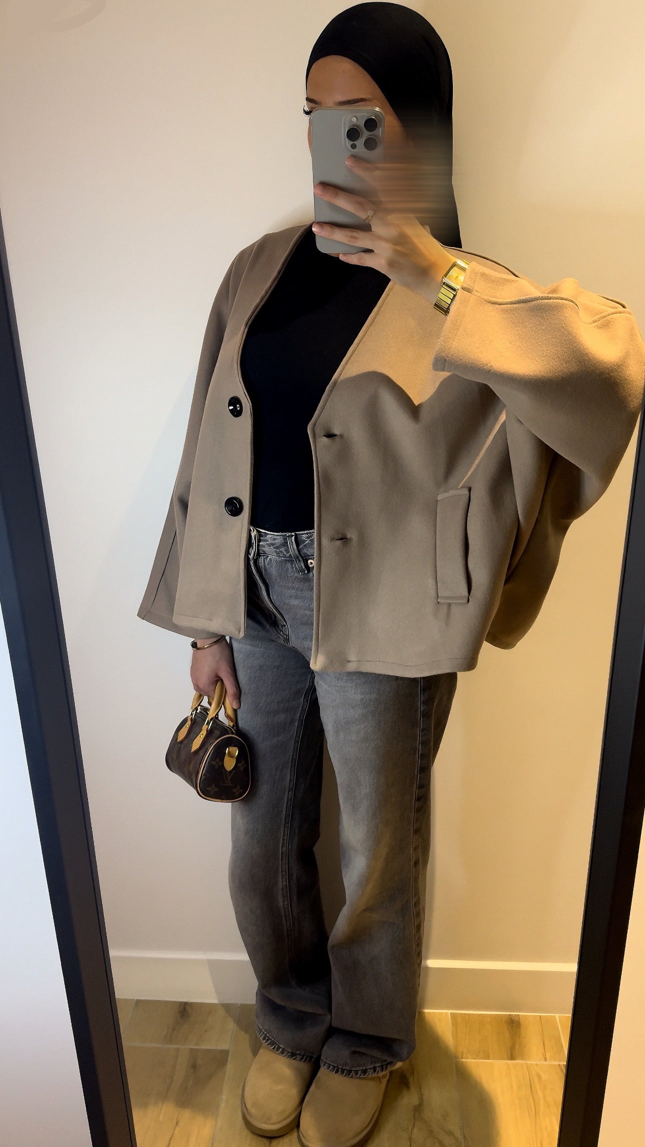 VESTE INSPI ZARA TAUPE
