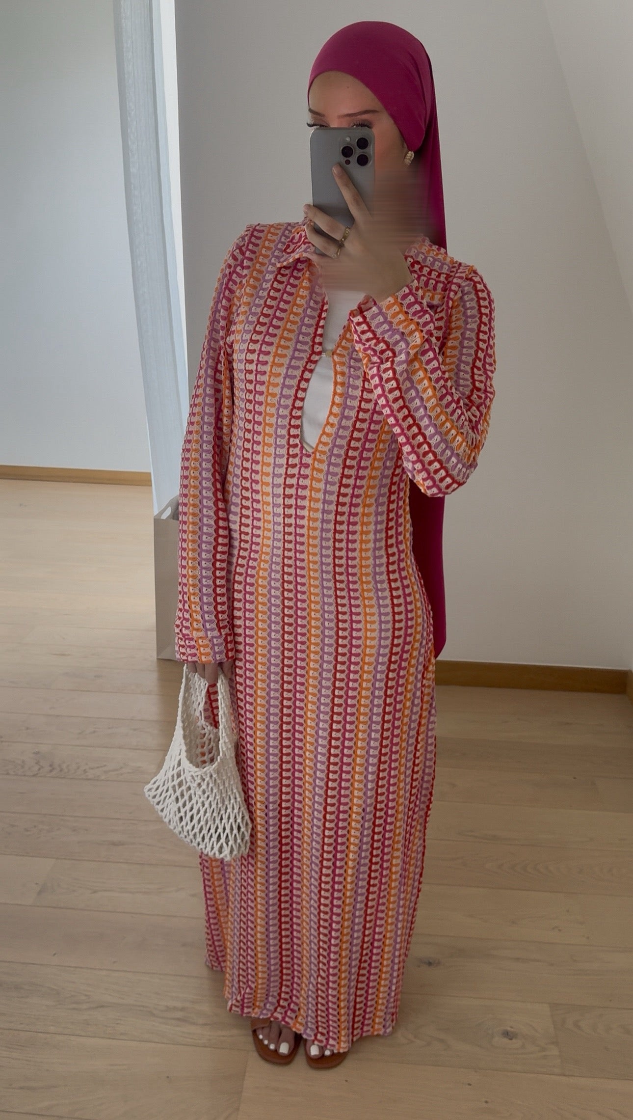 Robe Plage Rose