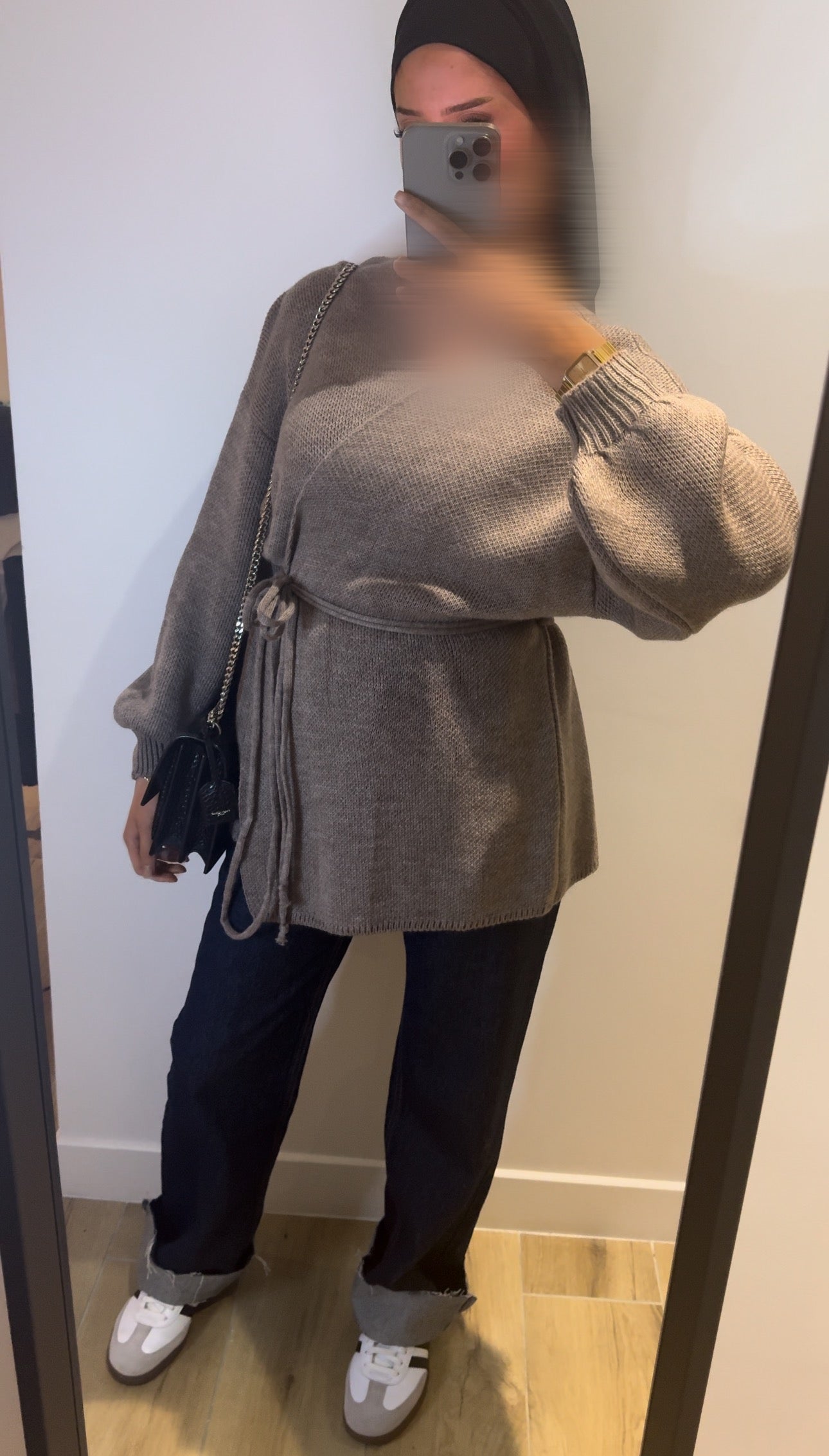 Gilet Mina Taupe