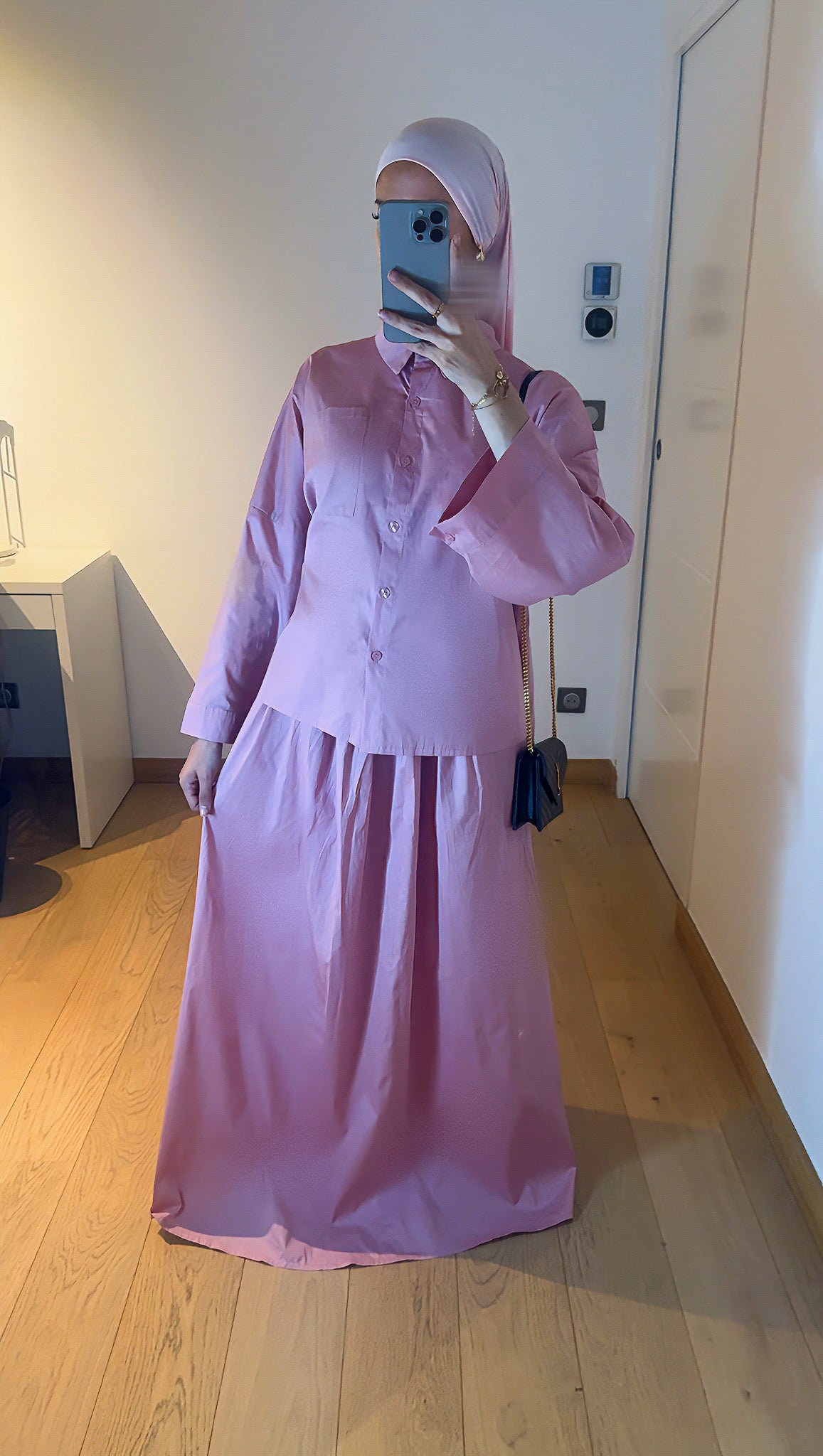 Ensemble Jupe Rose